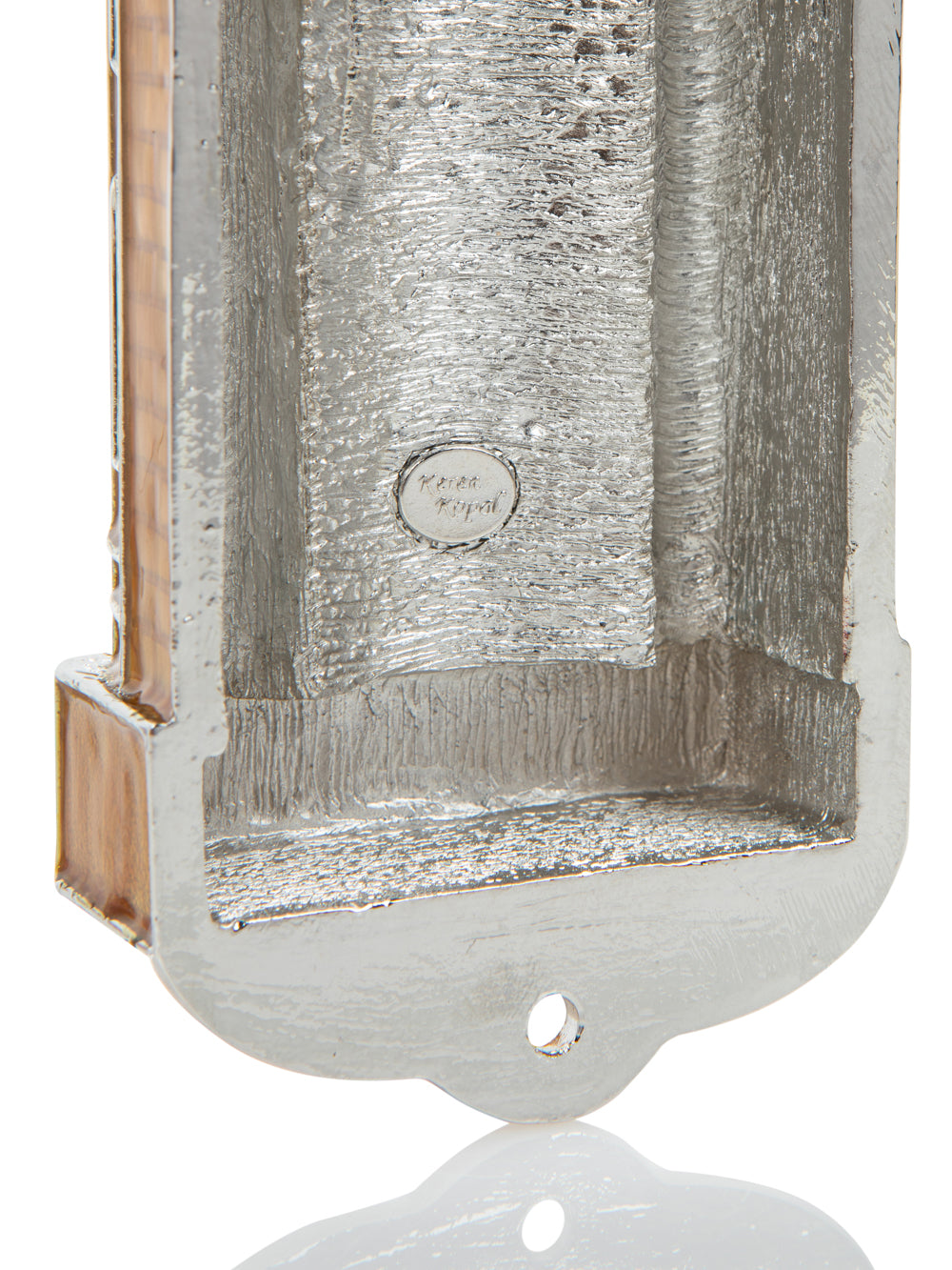 Keren Kopal Brown Contemporary Holy Ark Mezuzah