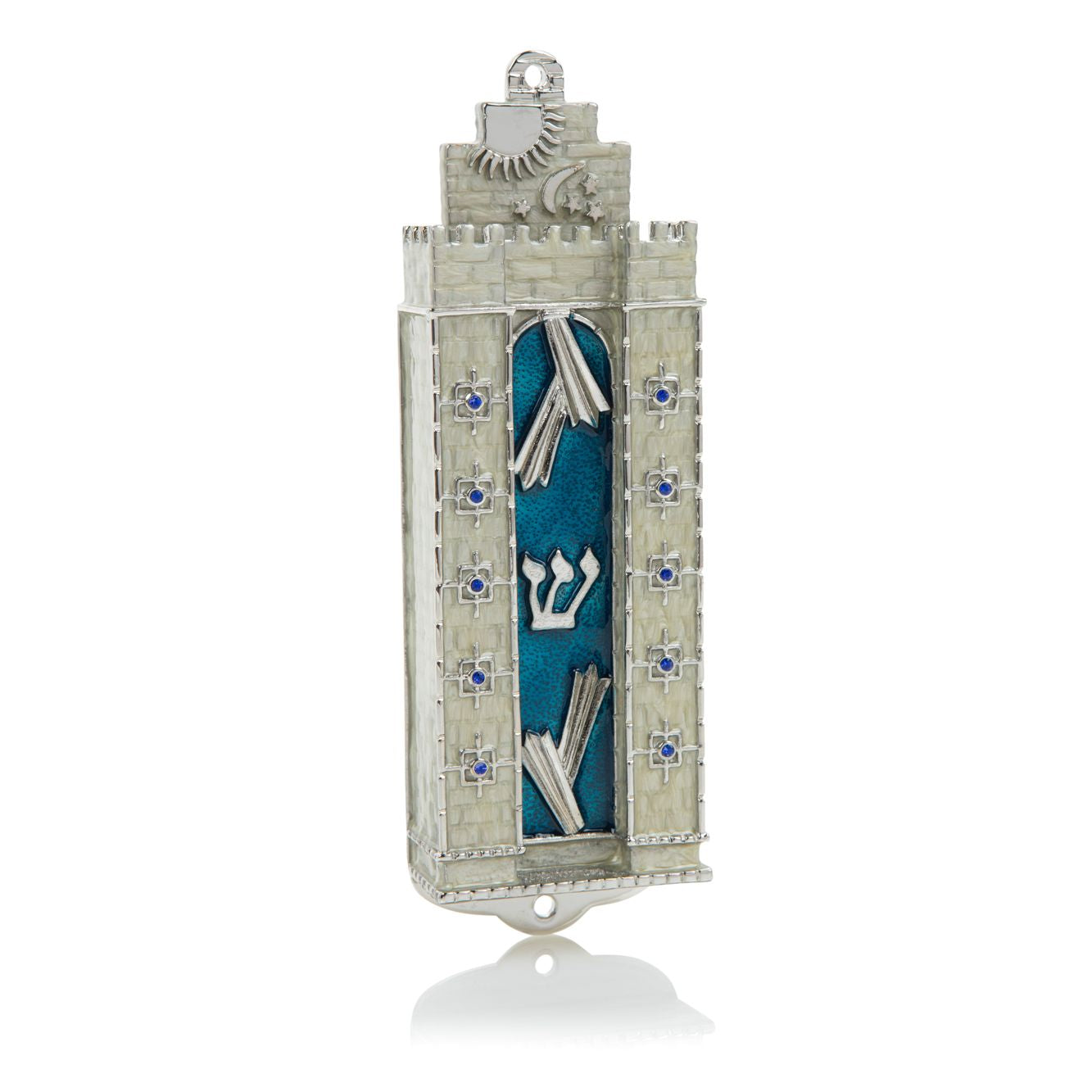 Keren Kopal Western Wall style Decorated Mezuzah