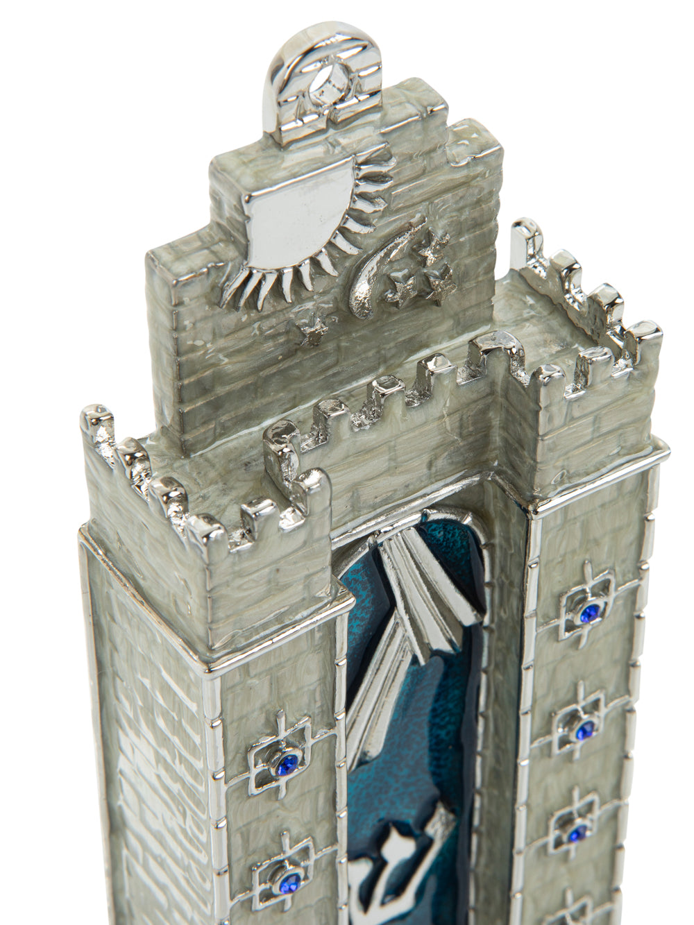 Keren Kopal Western Wall style Decorated Mezuzah