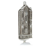 Keren Kopal Silver Holy Ark style Mezuzah