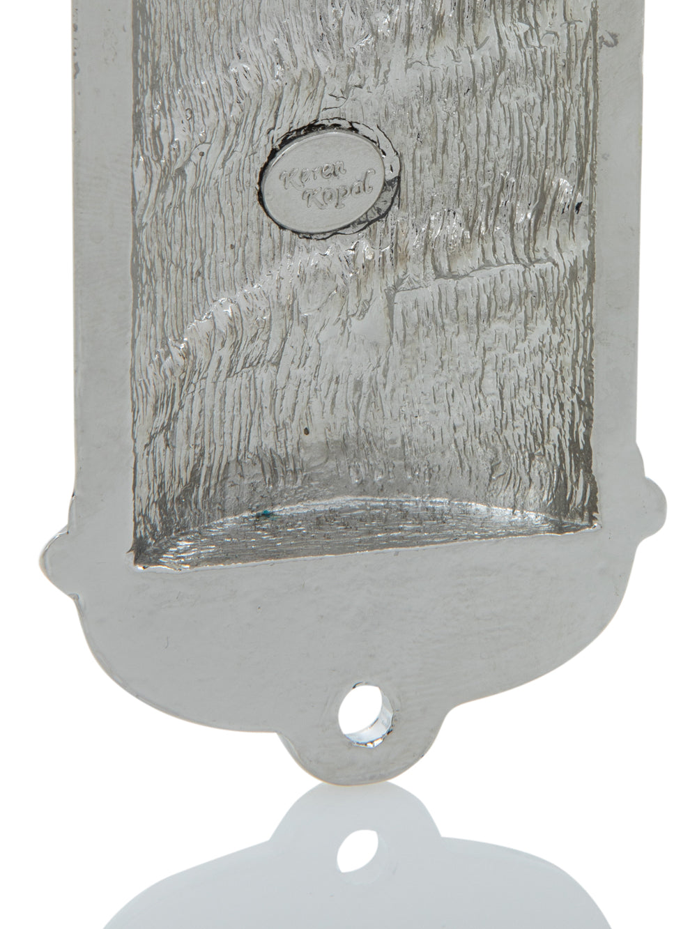 Keren Kopal Silver Modern Mezuzah