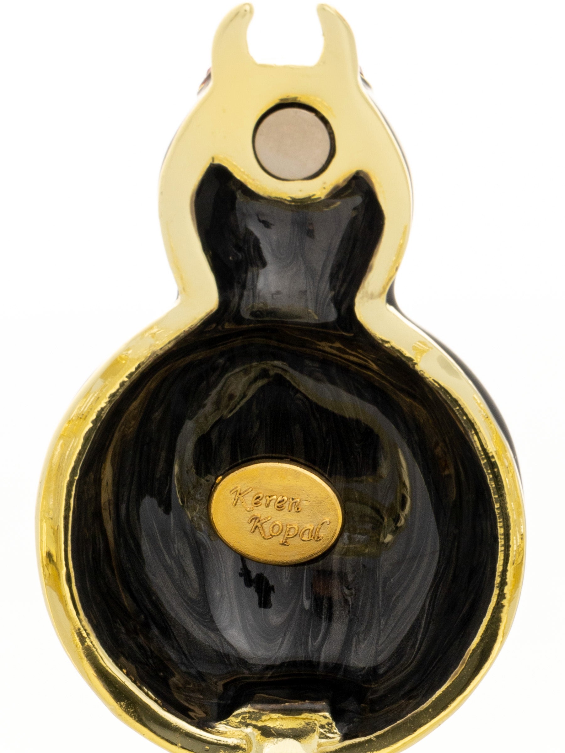 Keren Kopal Gold & Black Tarantula Spider