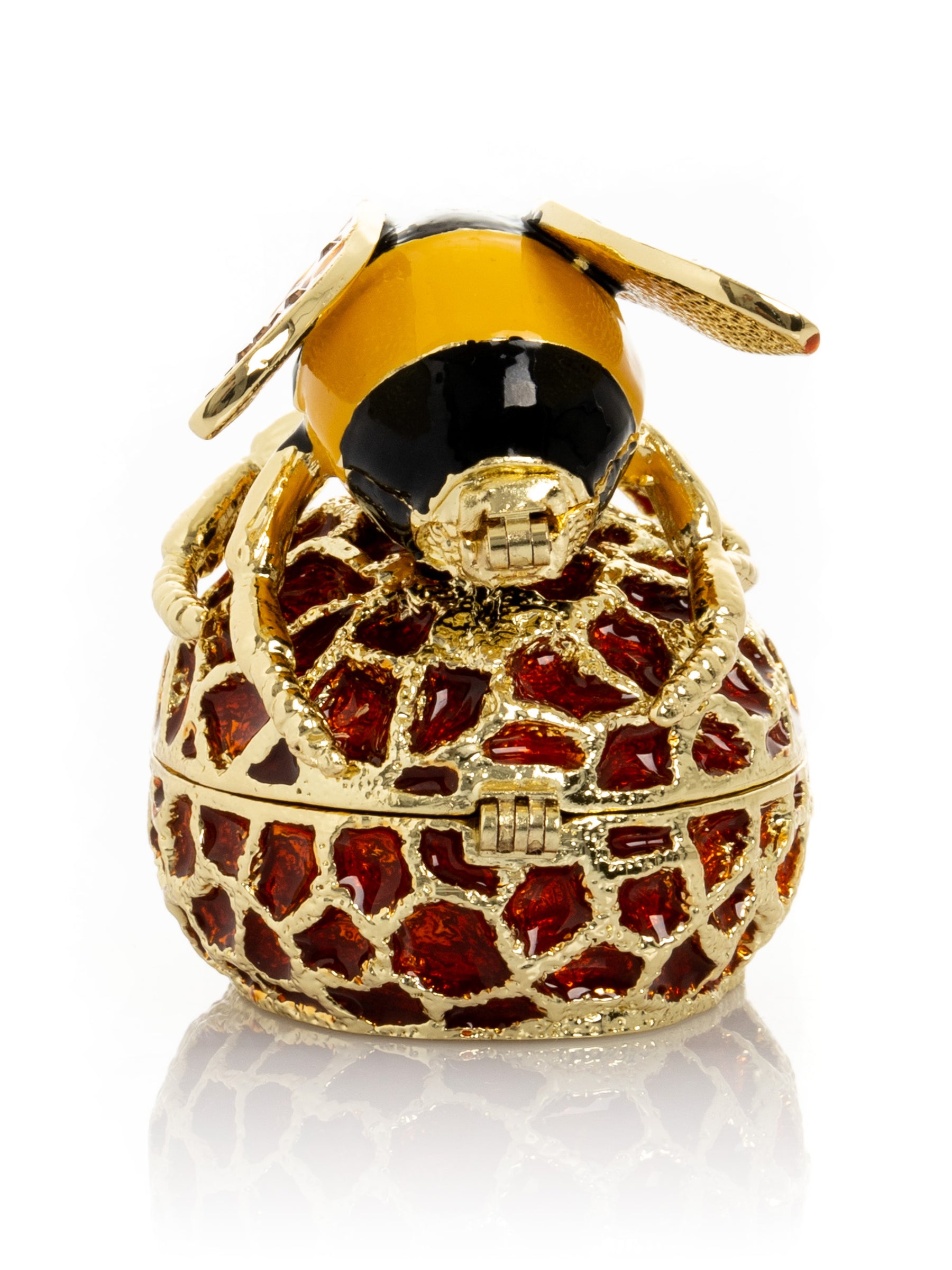 Keren Kopal Bee on Beehive Trinket Box