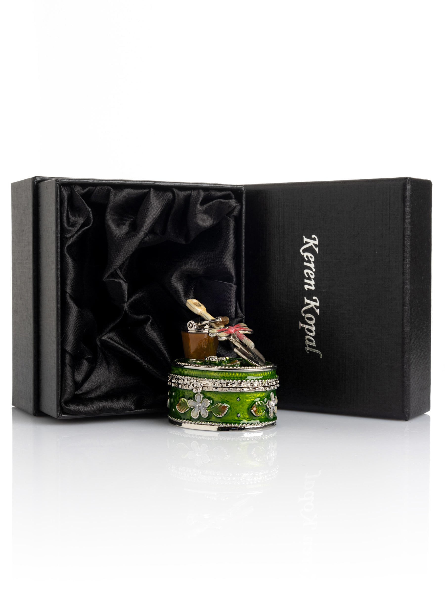 Keren Kopal Bucket & a Shovel with Pink Dragonfly Box