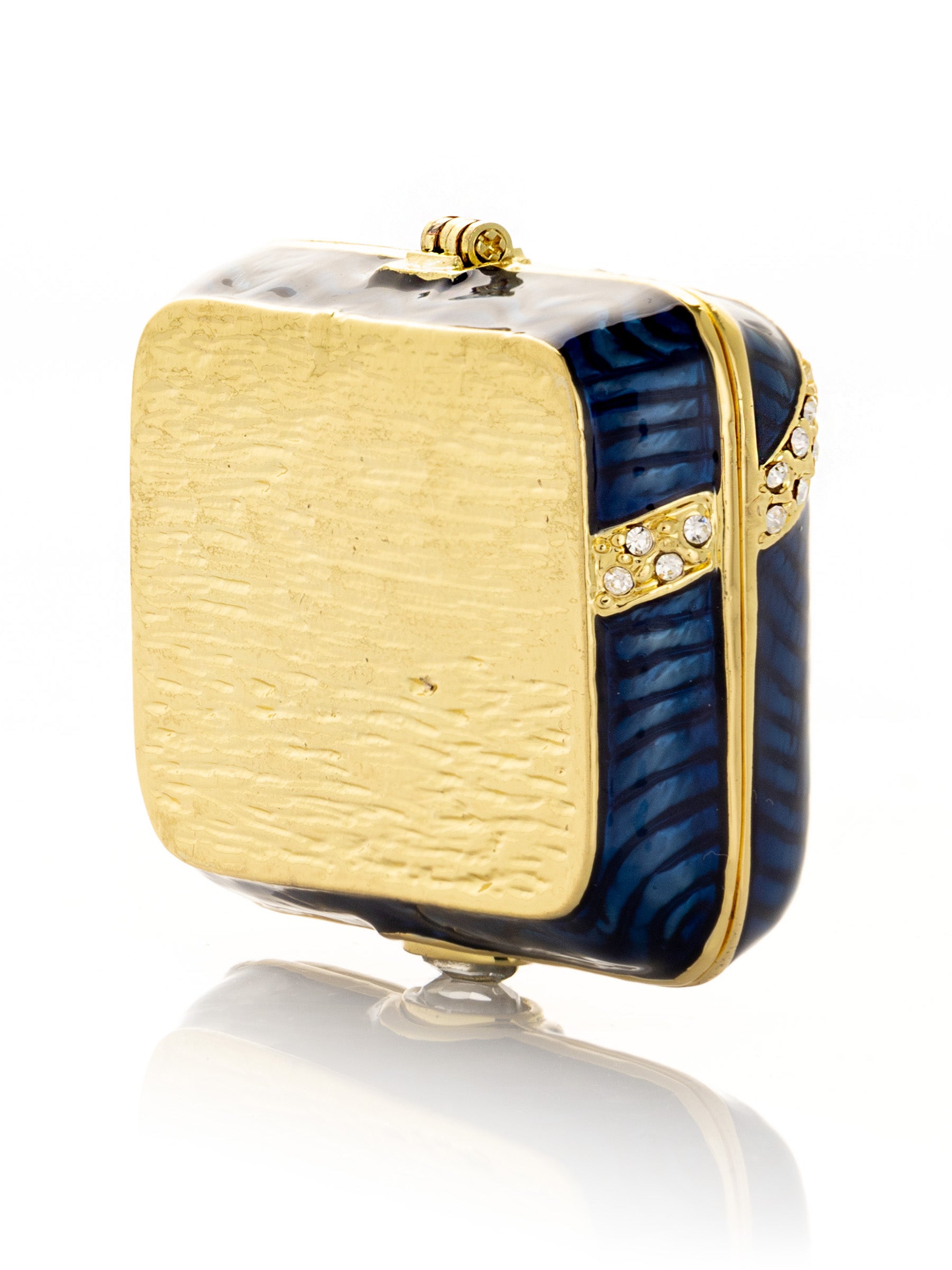Keren Kopal Blue & Gold Box with Snake