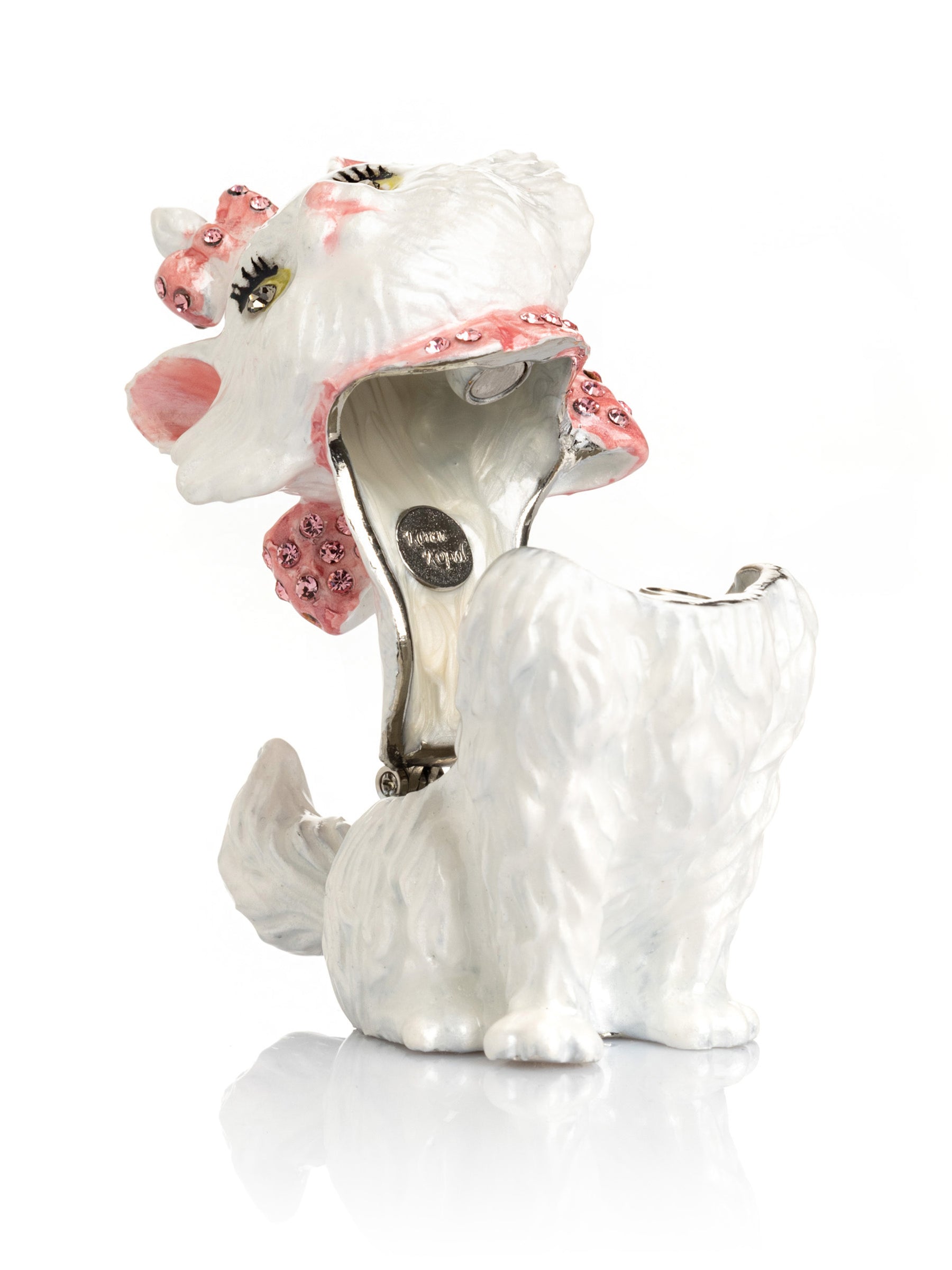 Keren Kopal Marie From Aristocats White and Pink Cat