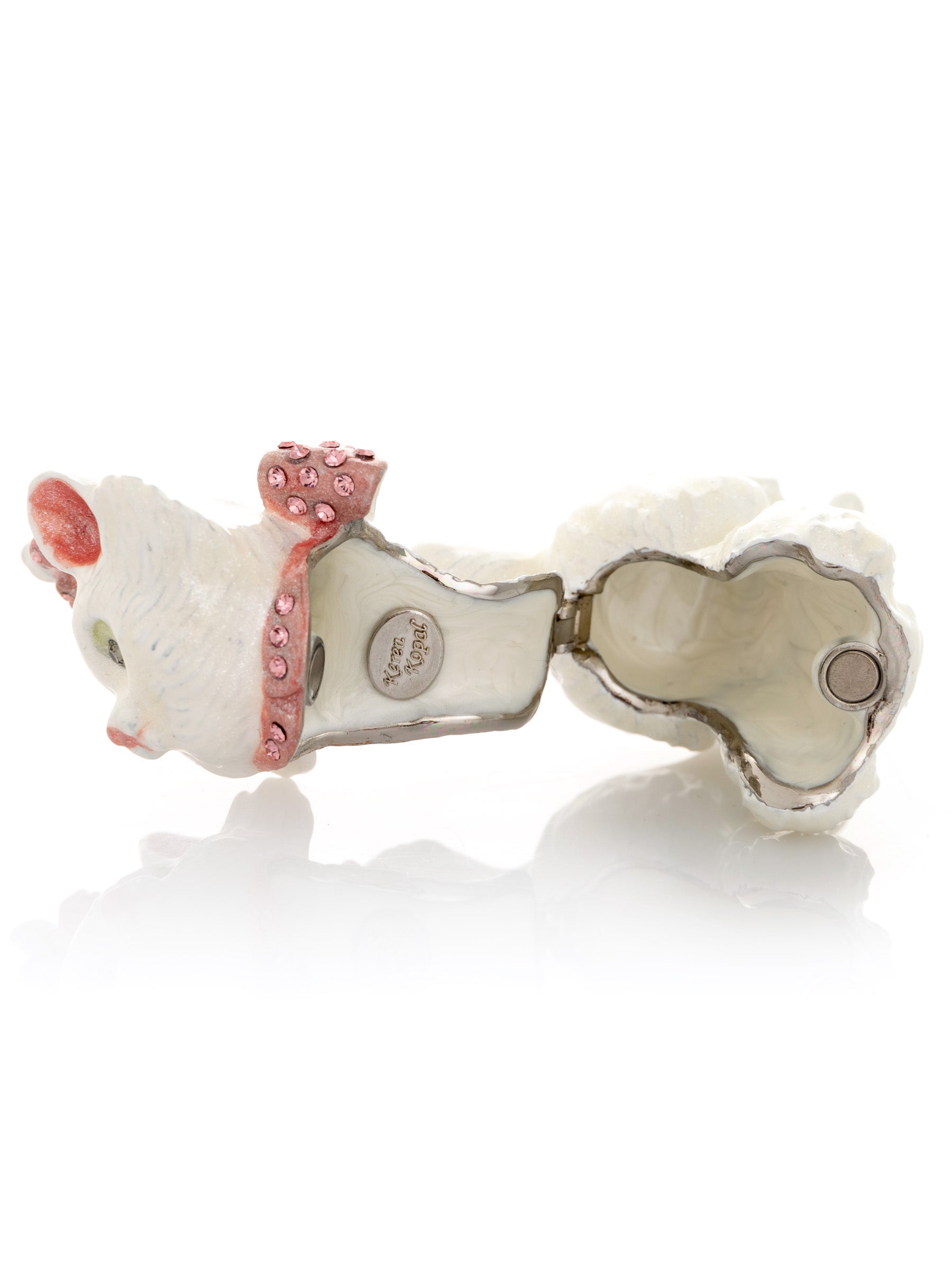 Keren Kopal Marie From Aristocats White and Pink Cat