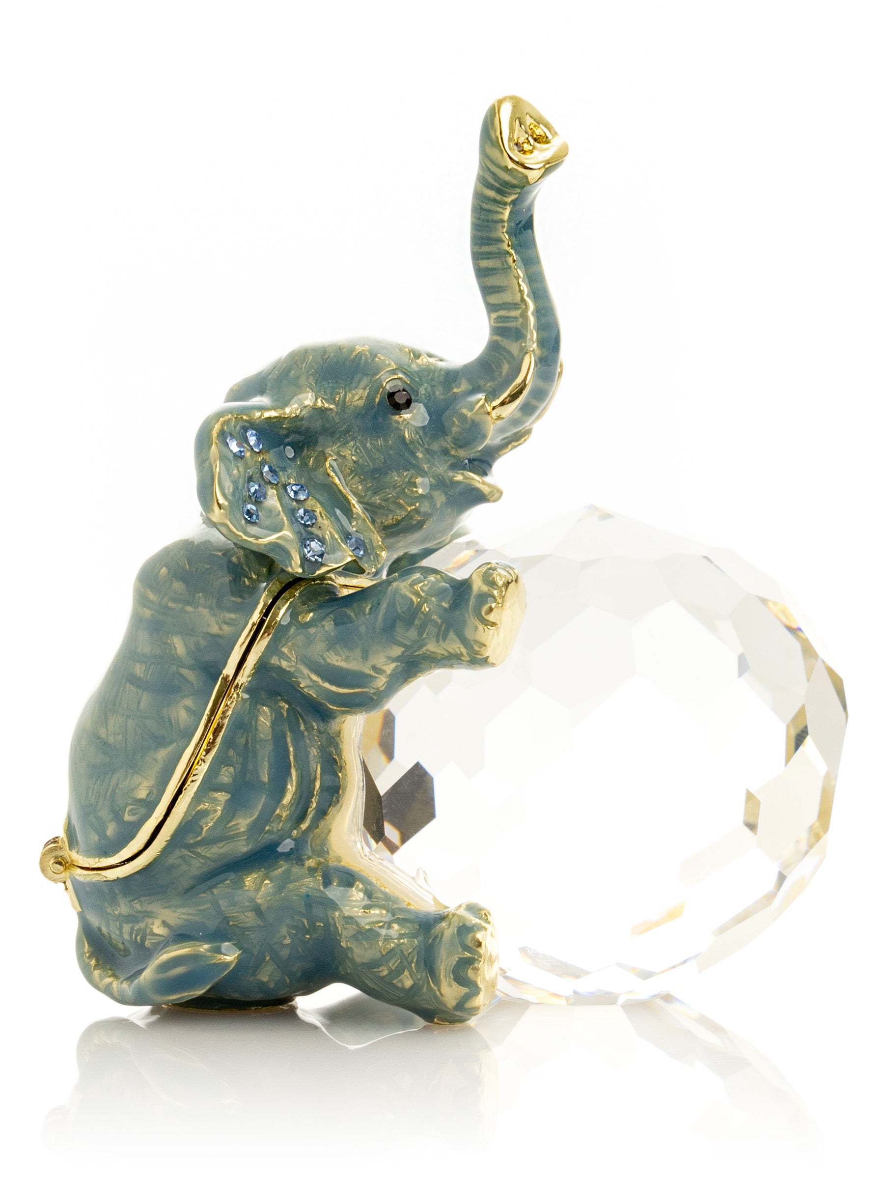 Keren Kopal Elephant on Crystal