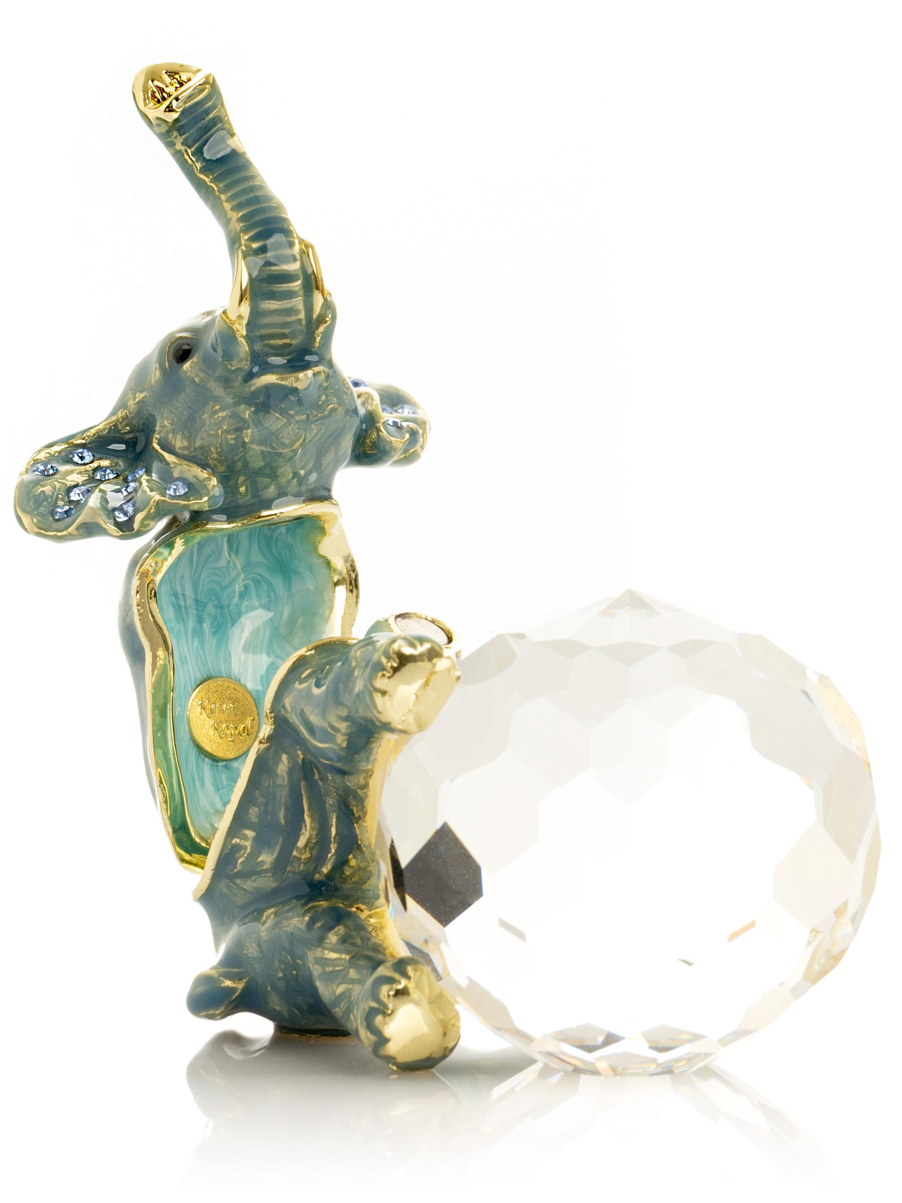 Keren Kopal Elephant on Crystal