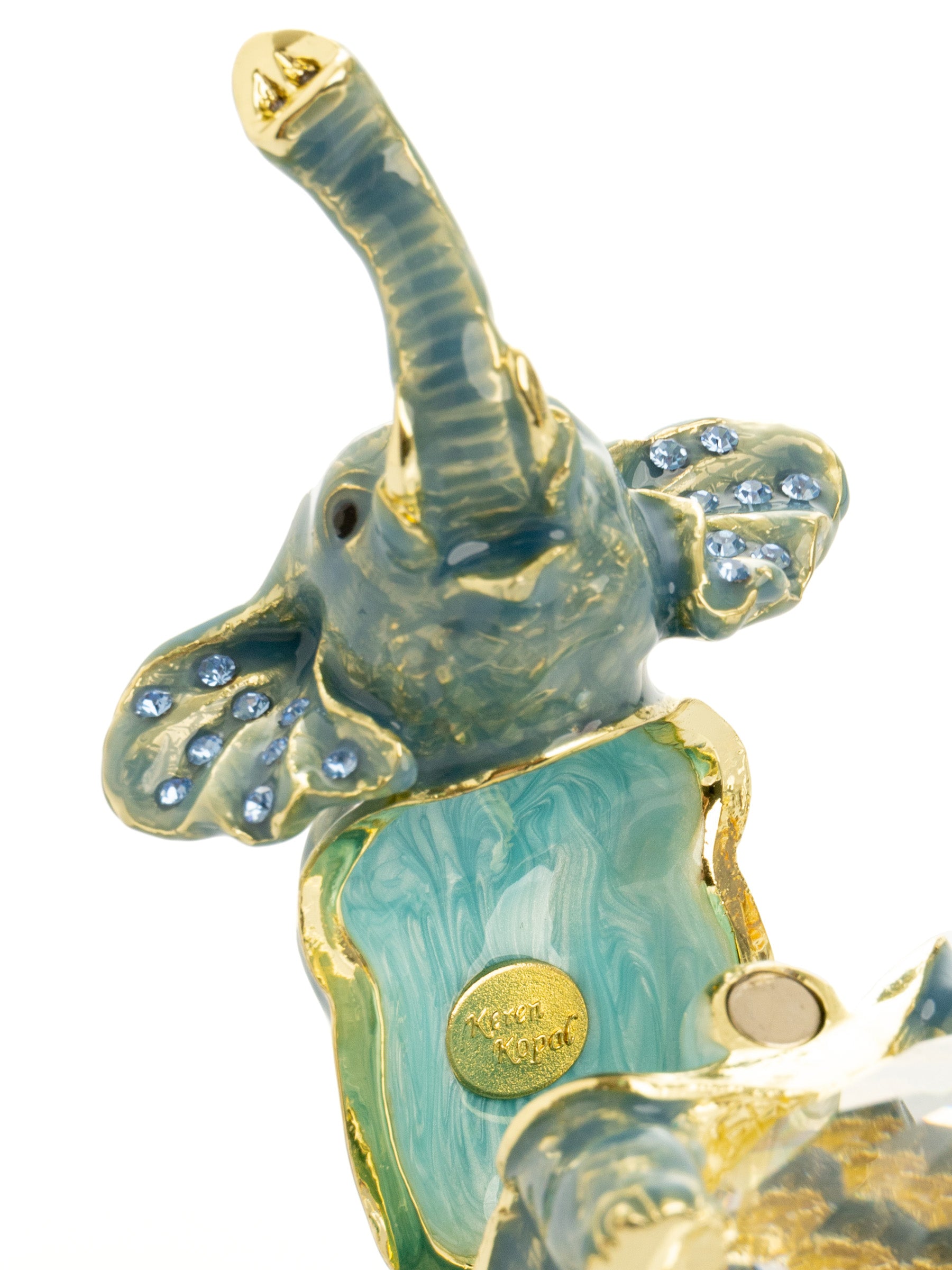 Keren Kopal Elephant on Crystal