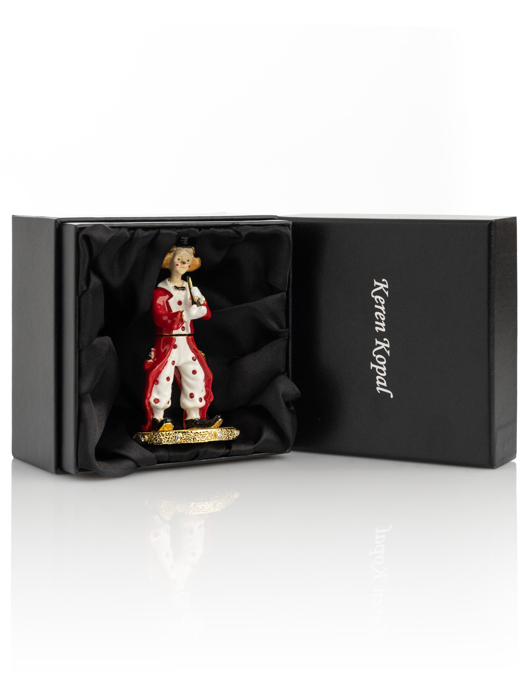 Keren Kopal Circus Clown Playing the Trumpet