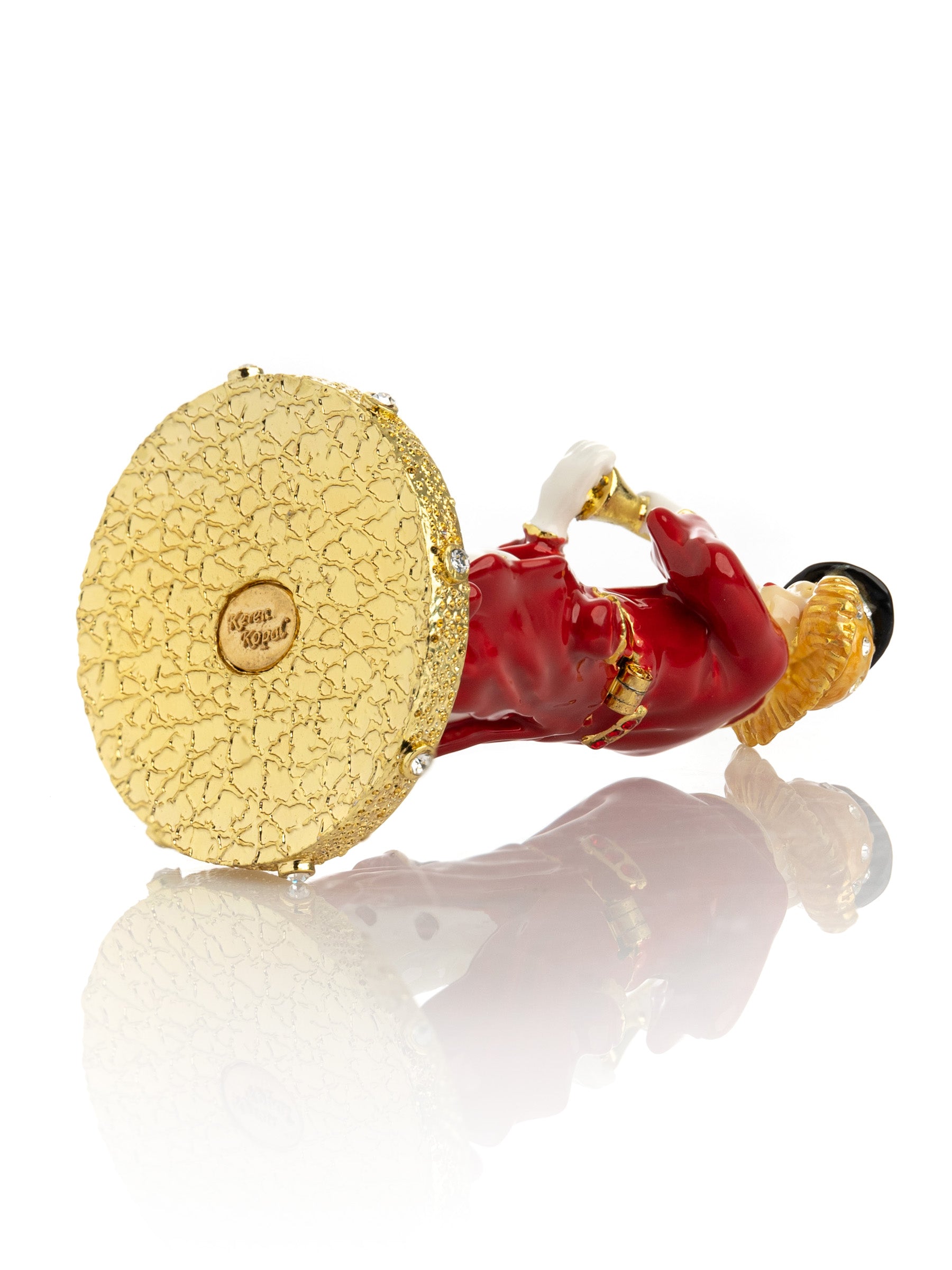 Keren Kopal Circus Clown Playing the Trumpet