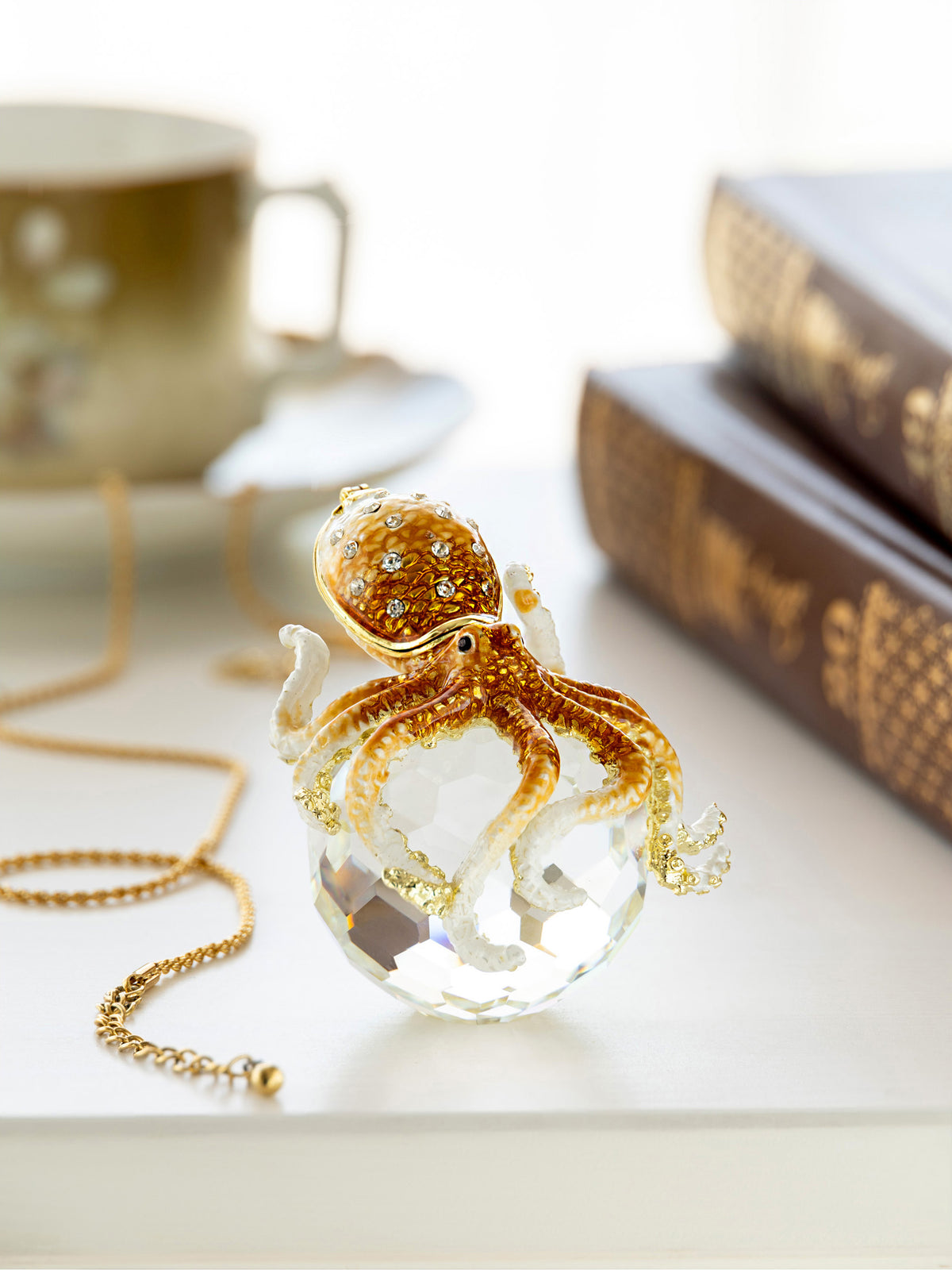 Keren Kopal Octopus on Crystal