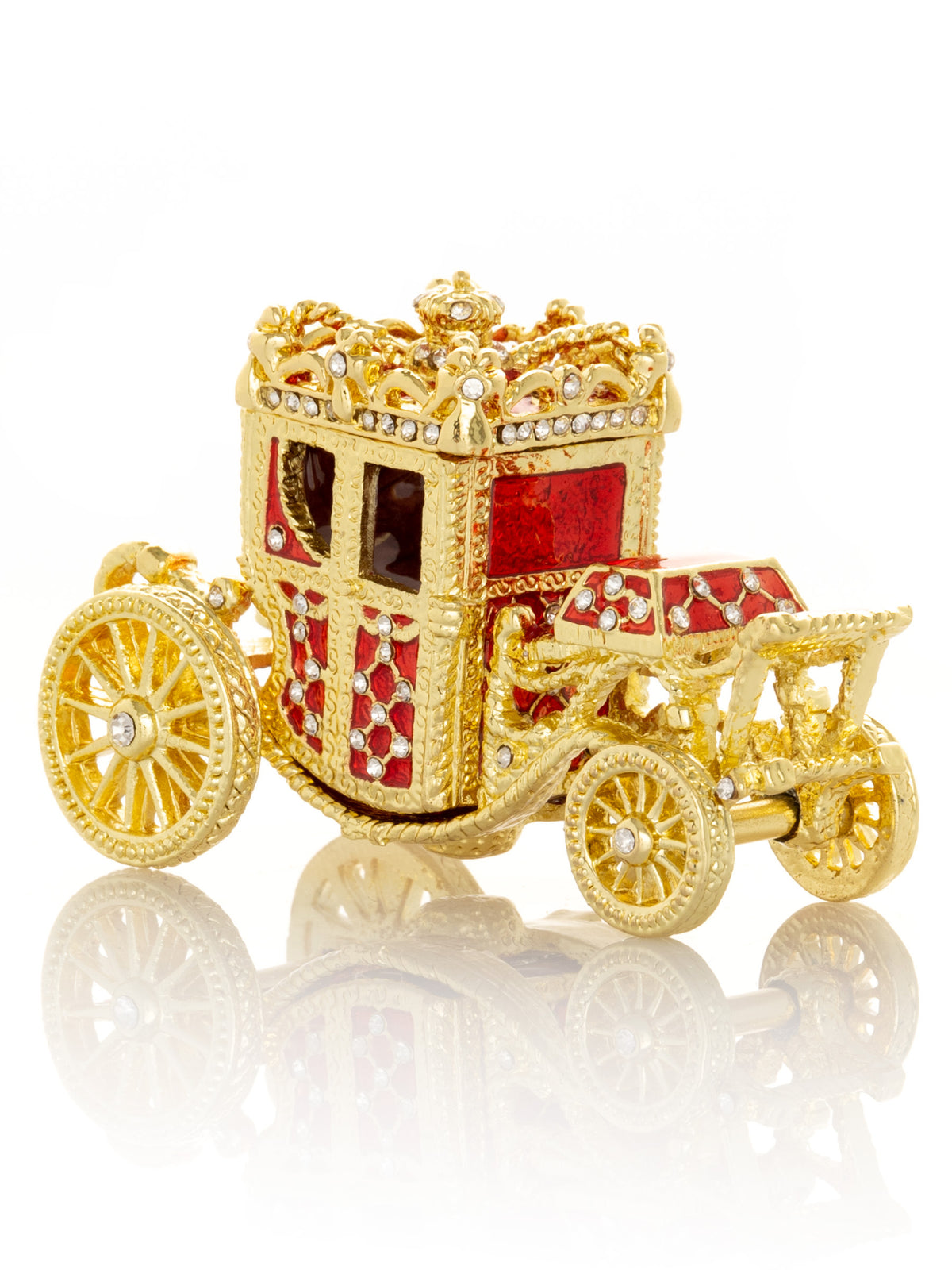 Keren Kopal Gold & Red Carriage