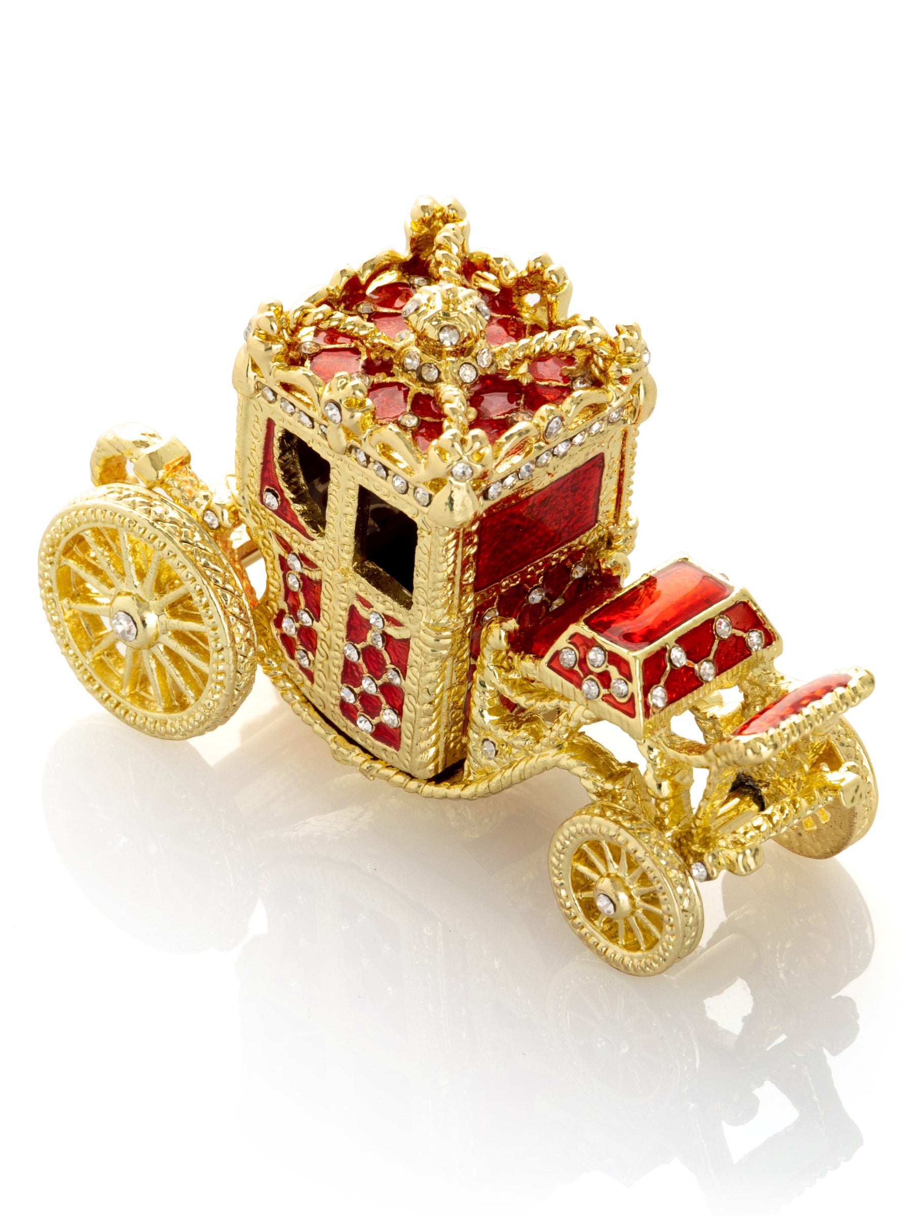 Keren Kopal Gold & Red Carriage