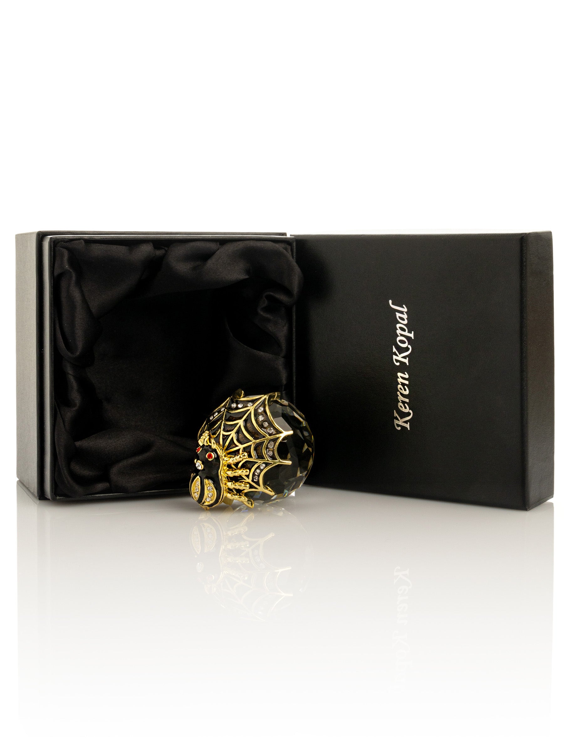 Keren Kopal Spider on Crystal