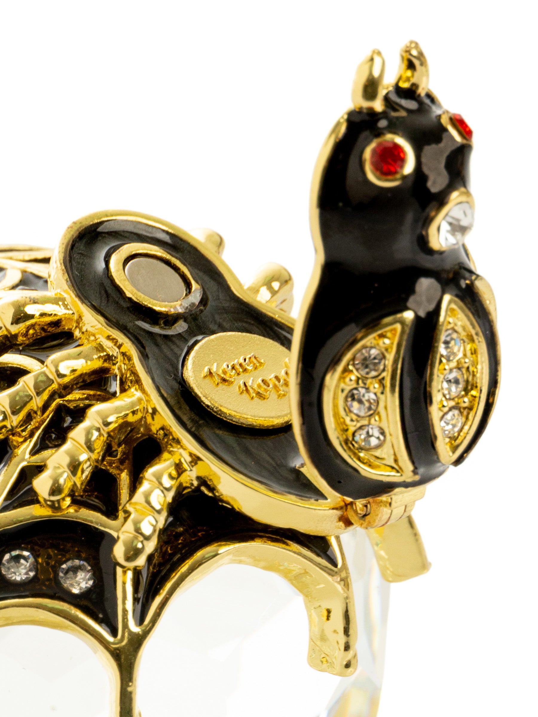 Keren Kopal Spider on Crystal