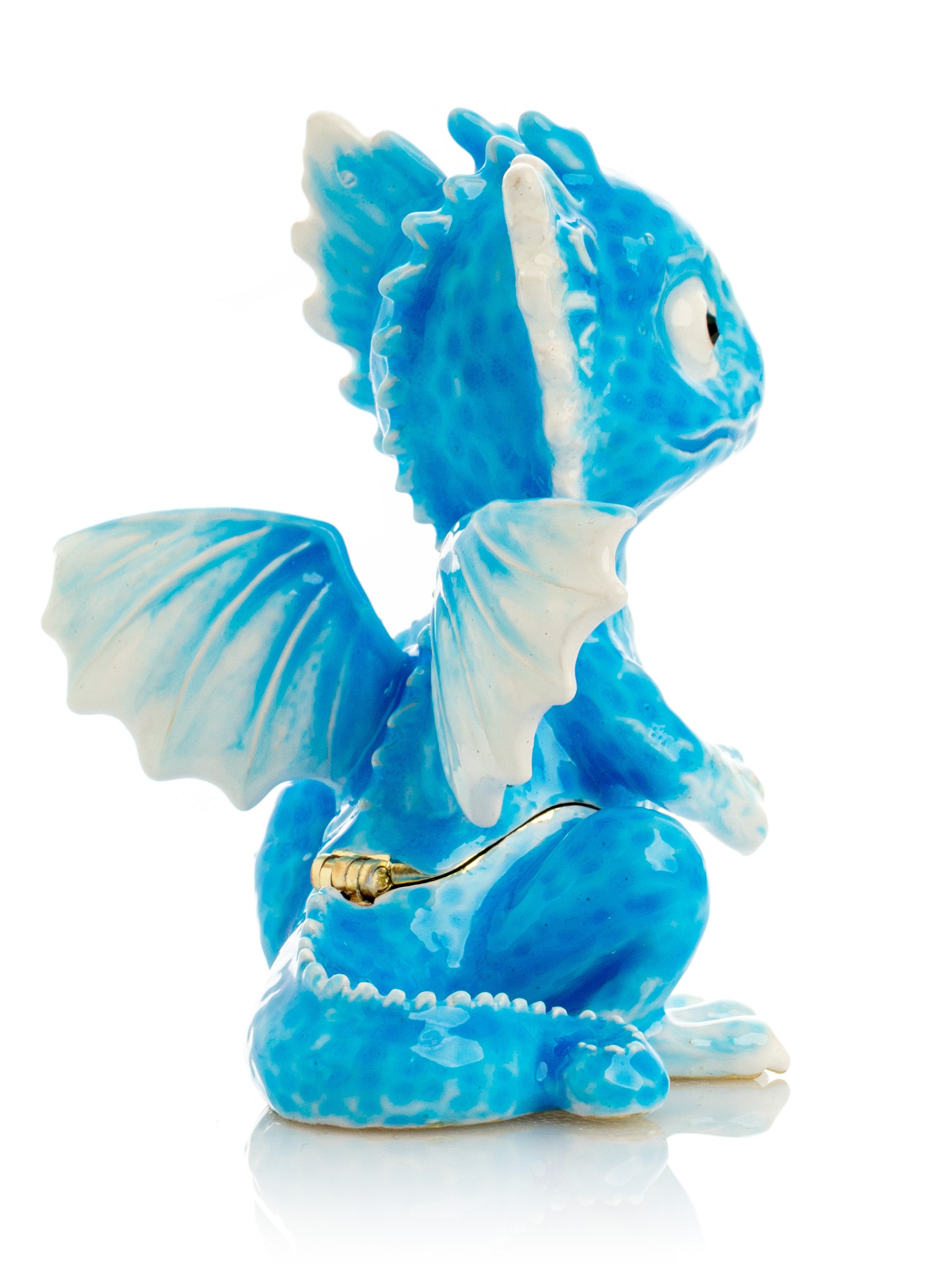 Keren Kopal Cute Blue Chinese Dragon