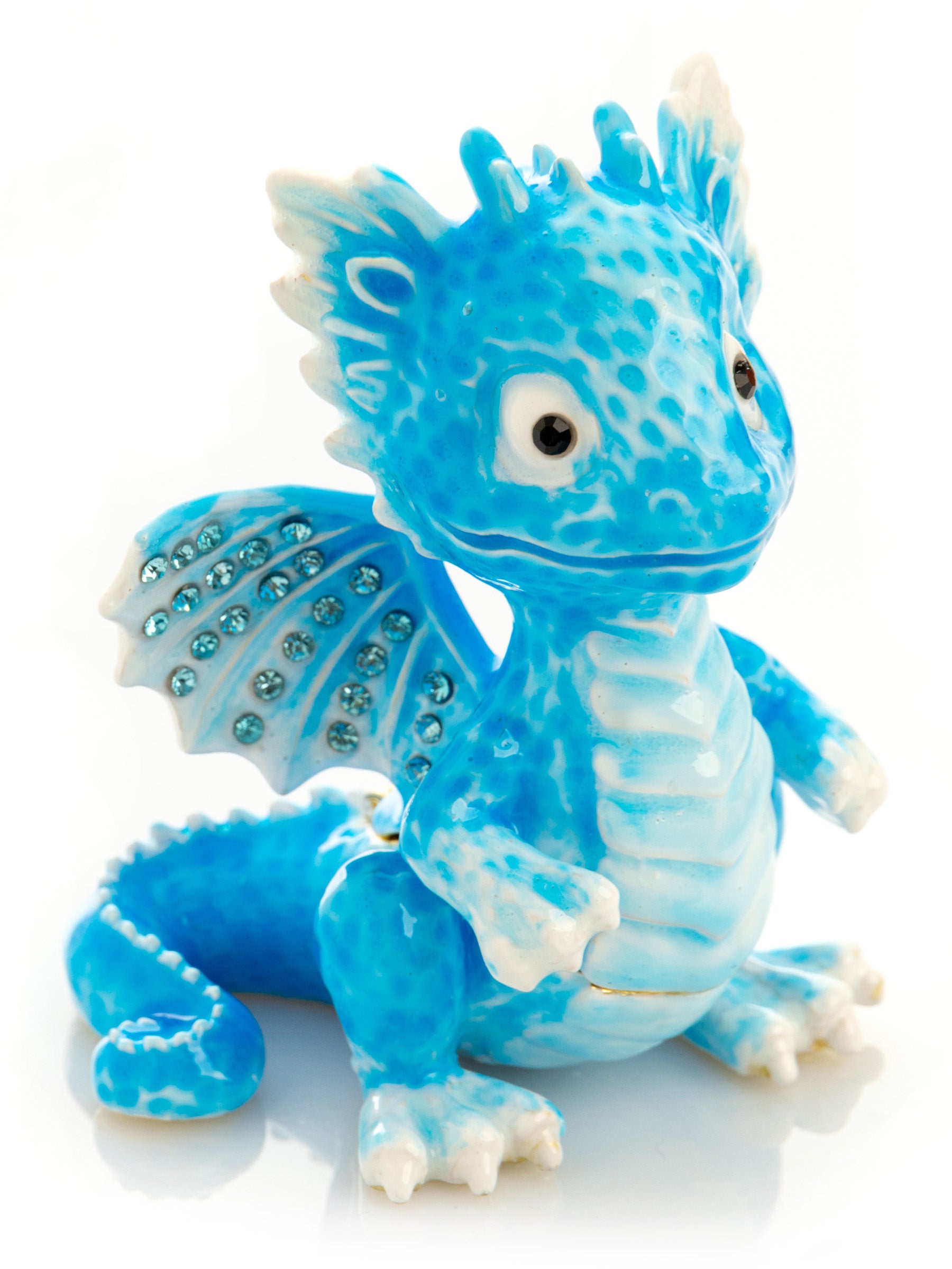 Keren Kopal Cute Blue Chinese Dragon