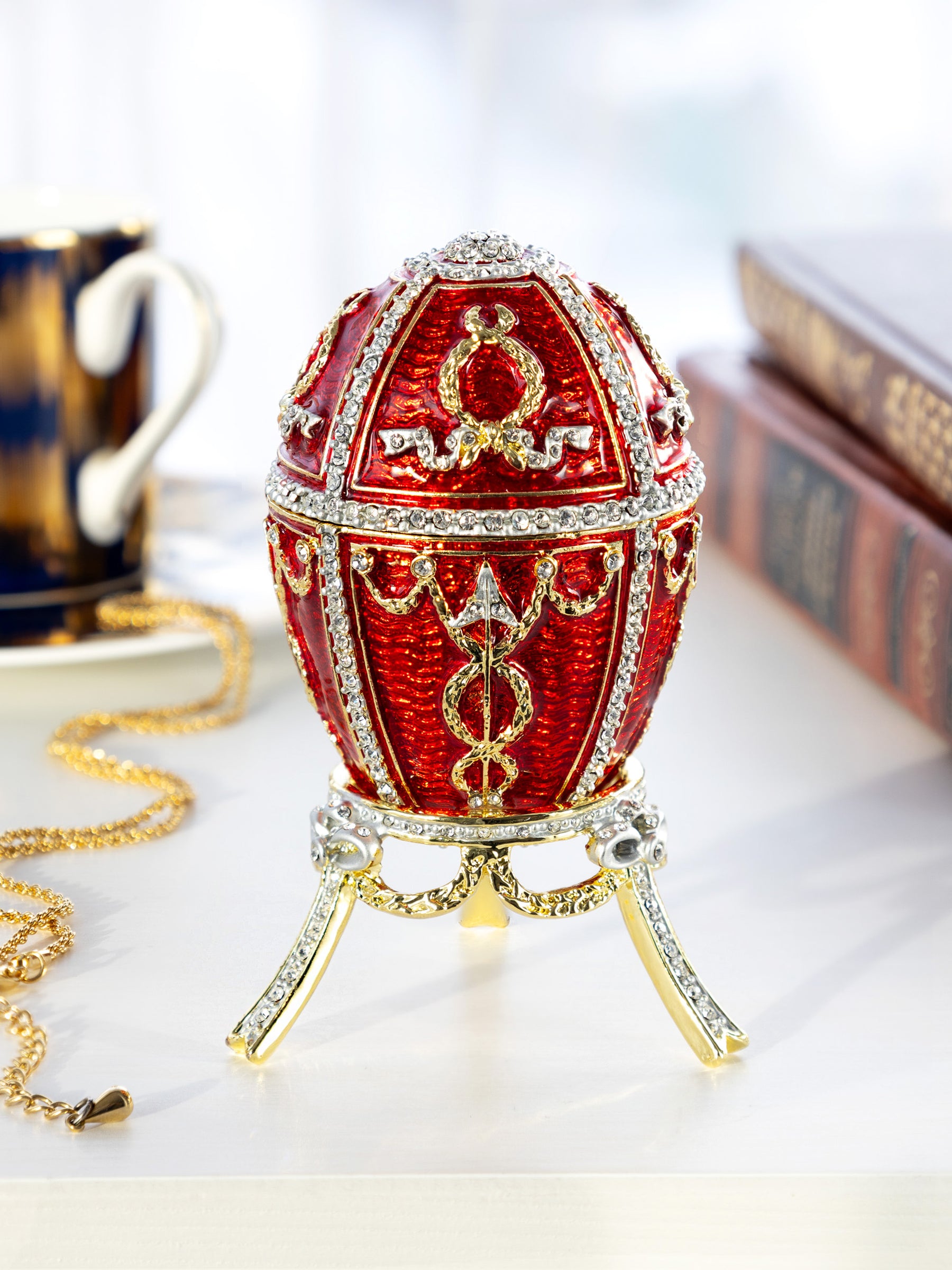 Keren Kopal Red Faberge Egg