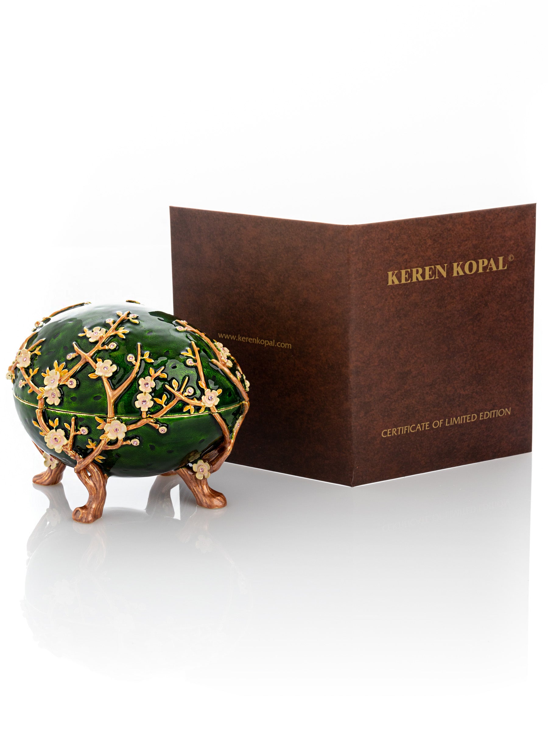 Keren Kopal Apple Blossom Faberge Egg
