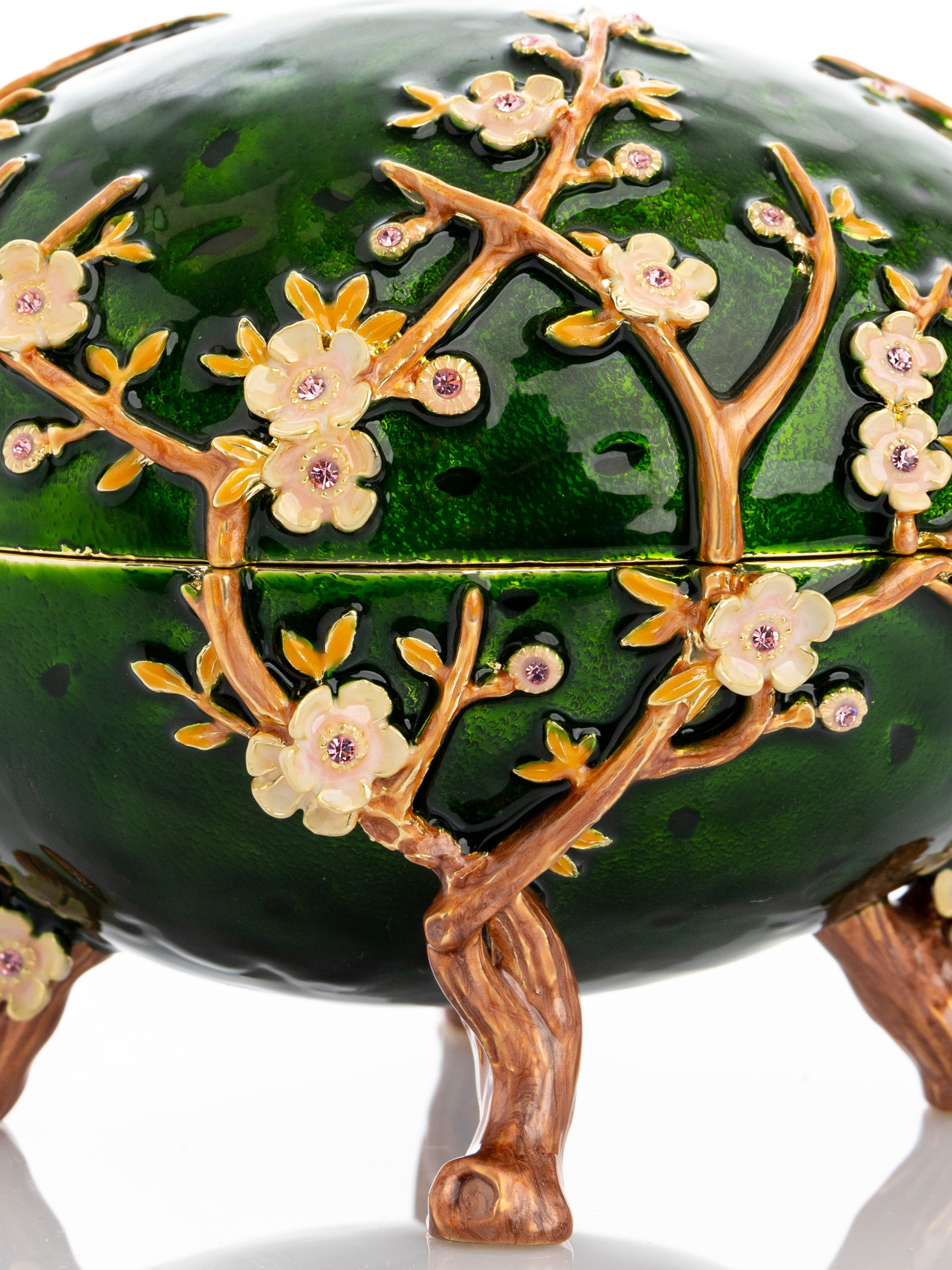 Keren Kopal Apple Blossom Faberge Egg