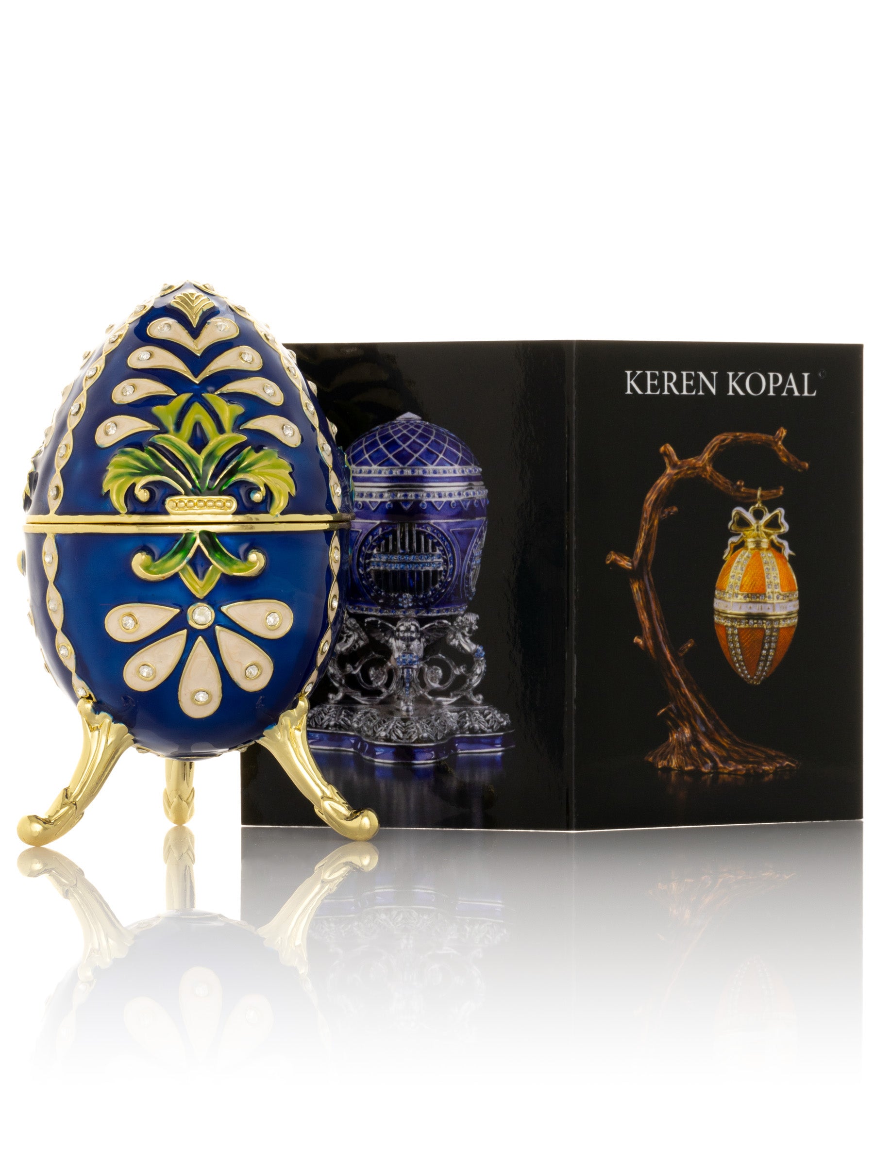 Keren Kopal Blue Russian Egg Fur Elise by Ludwig Van Beethoven