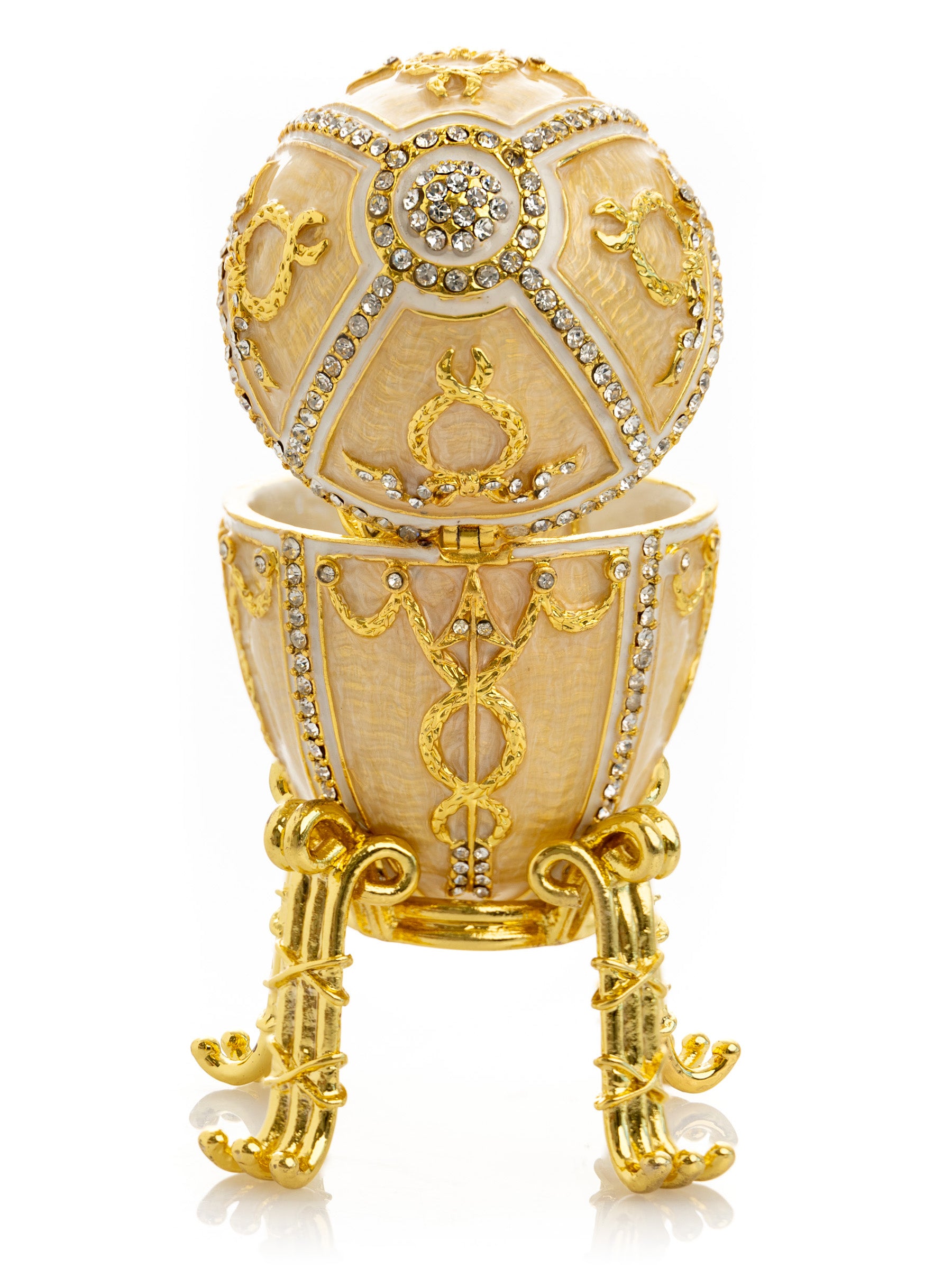 Keren Kopal Gold Egg with surprise Tulip flower