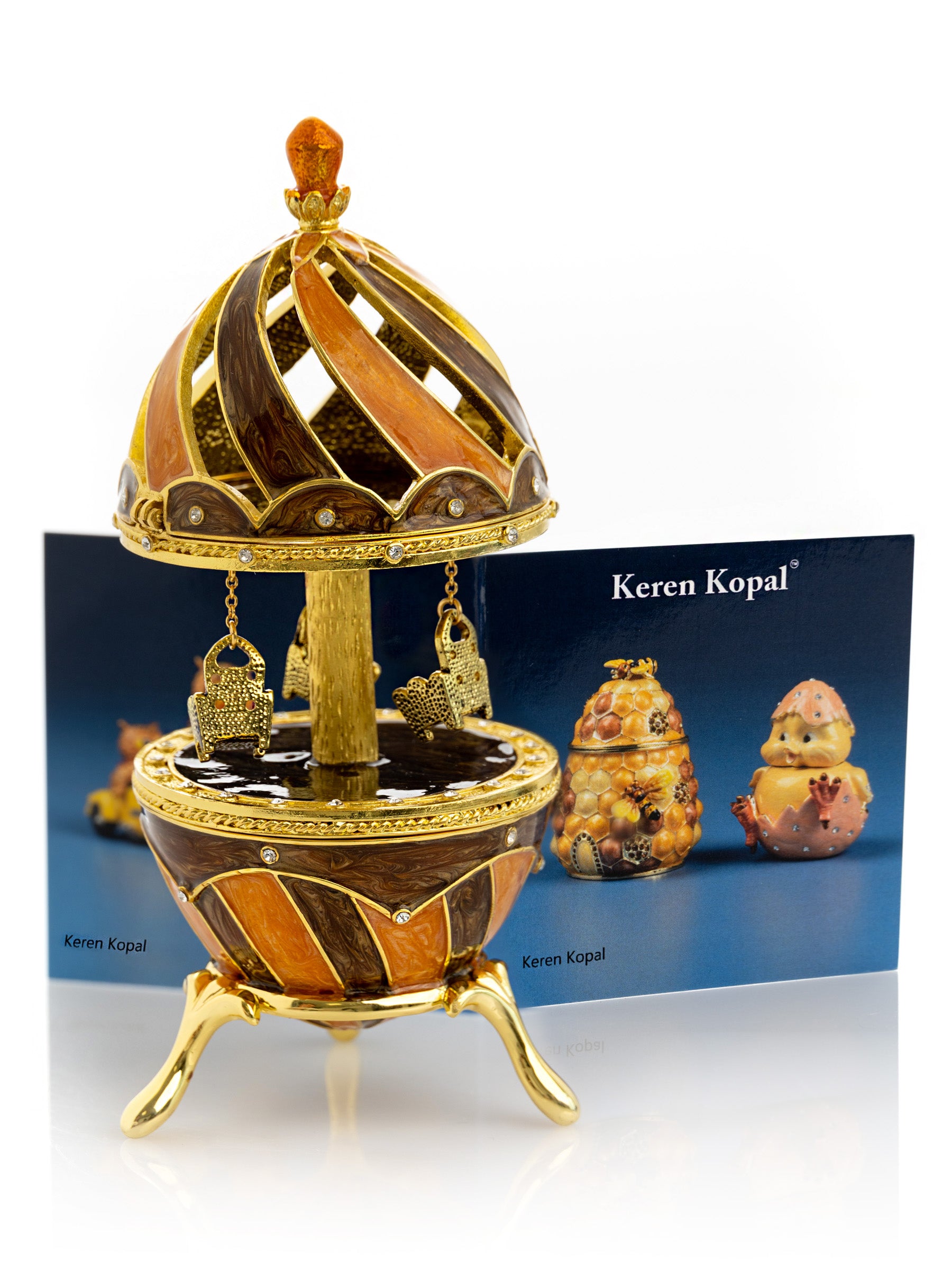 Keren Kopal Brown Carousel With Royal Chairs