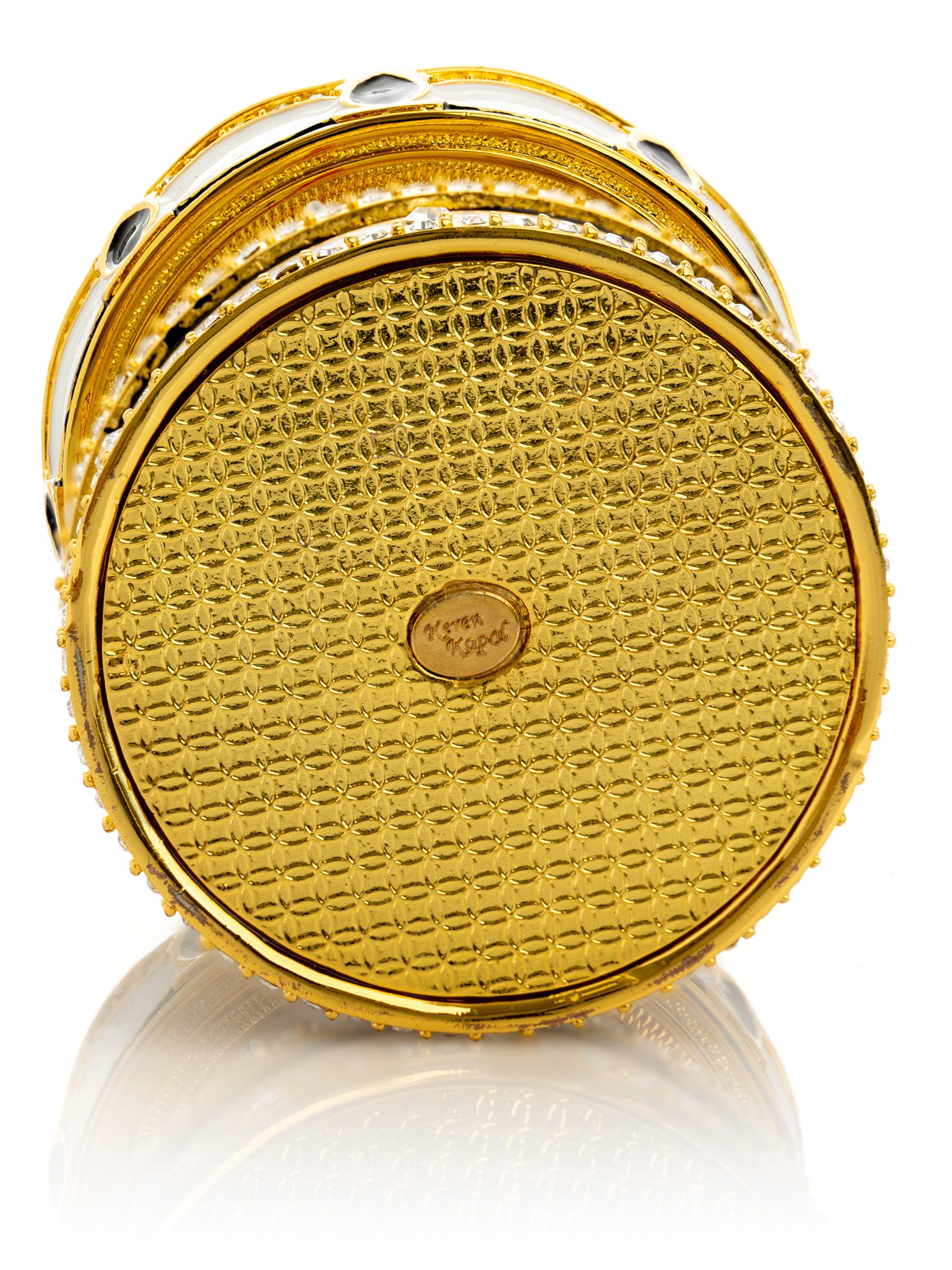 Keren Kopal Black Musical Carousel with Spinning Royal Horses