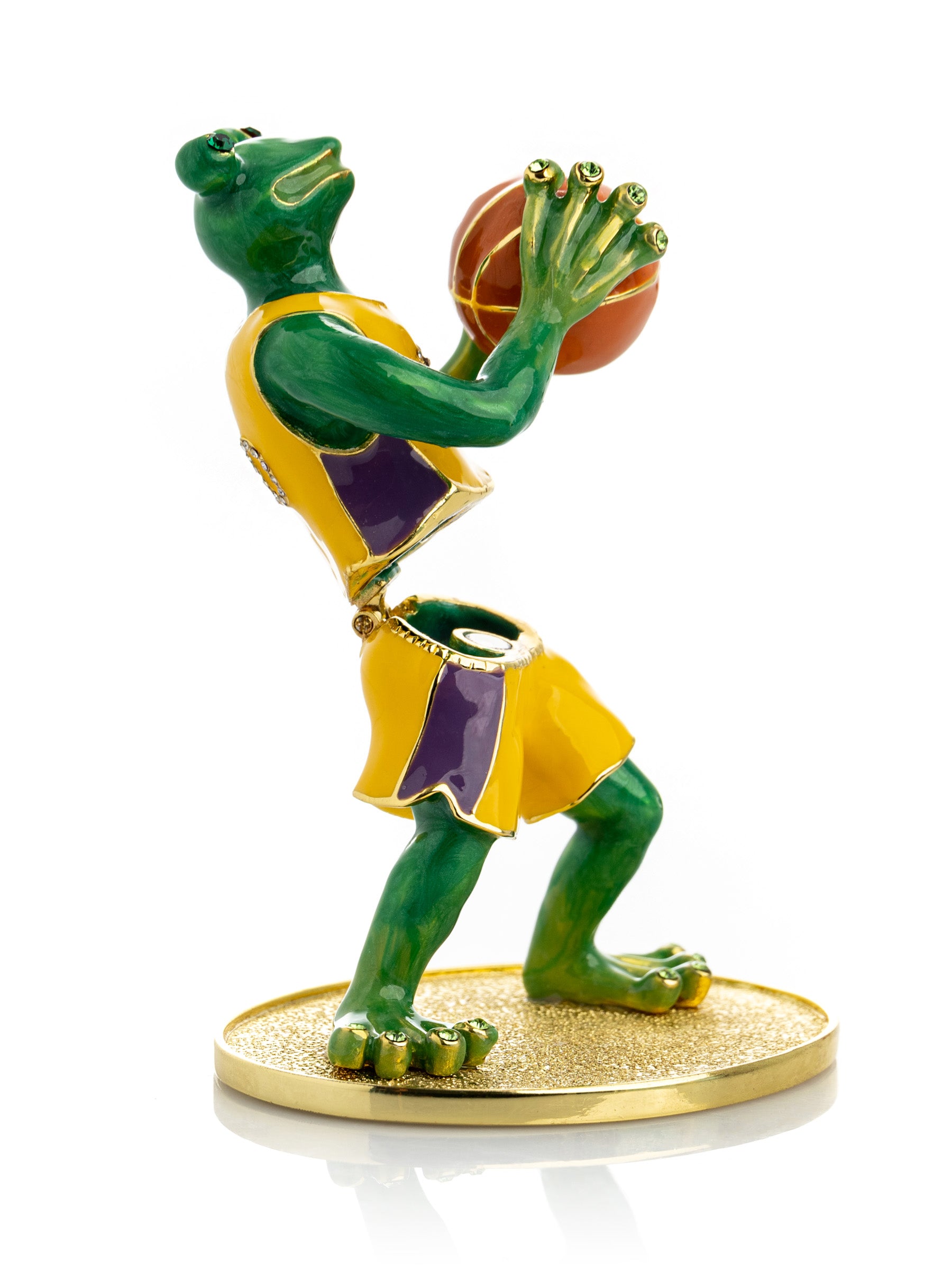 Keren Kopal Frog Playing Basketball