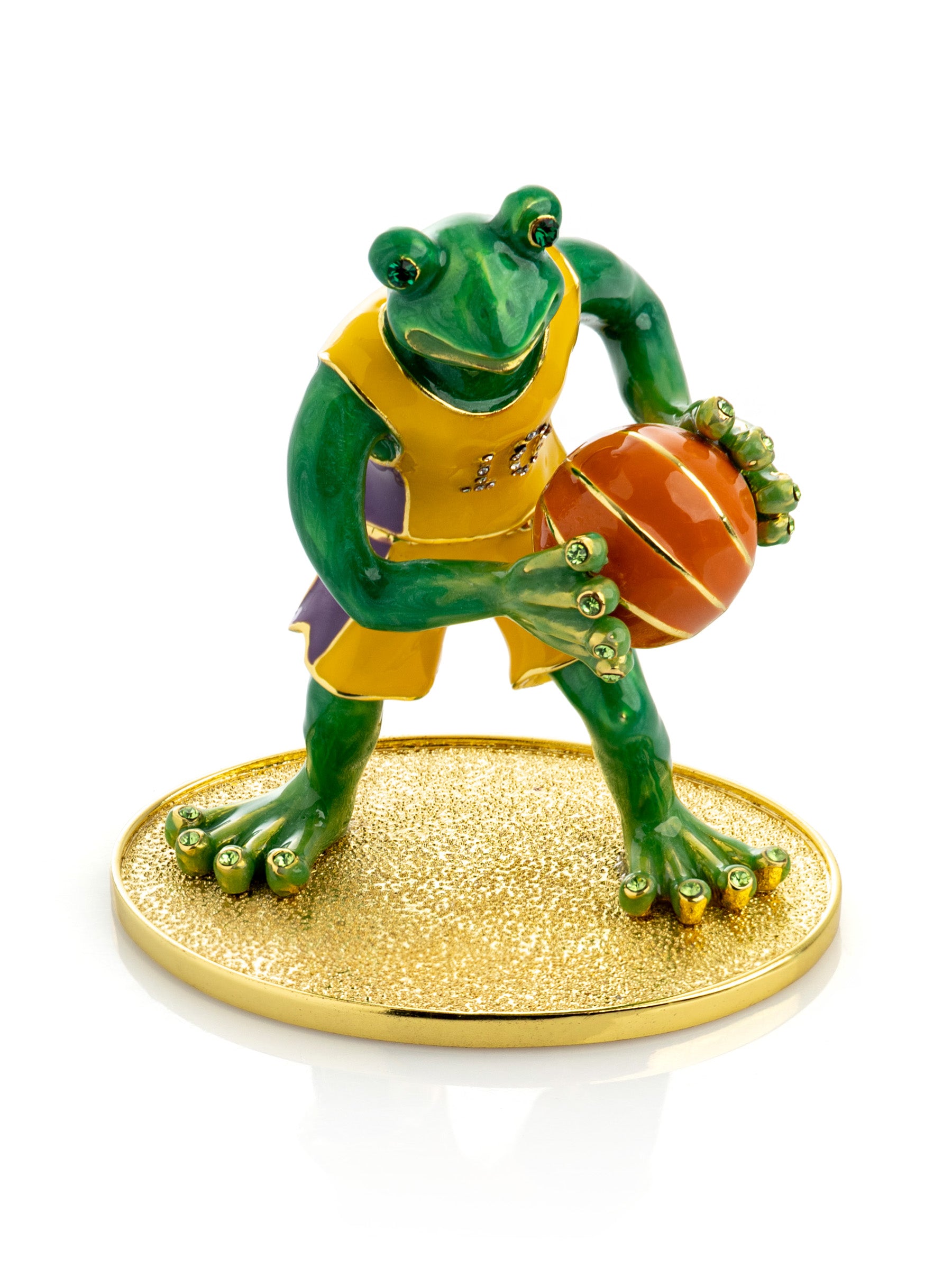 Keren Kopal Frog Playing Basketball