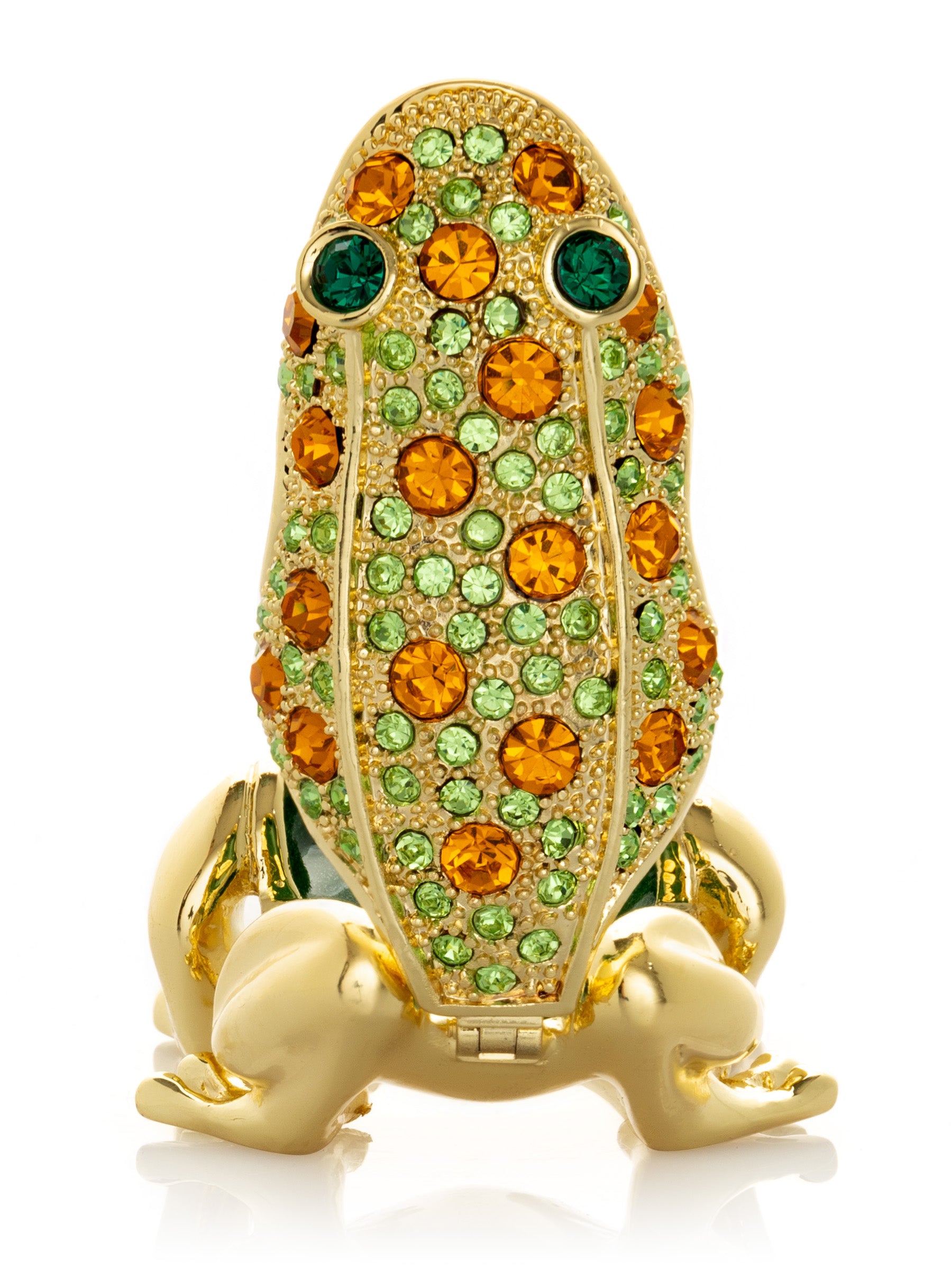Keren Kopal Gold & Green Frog