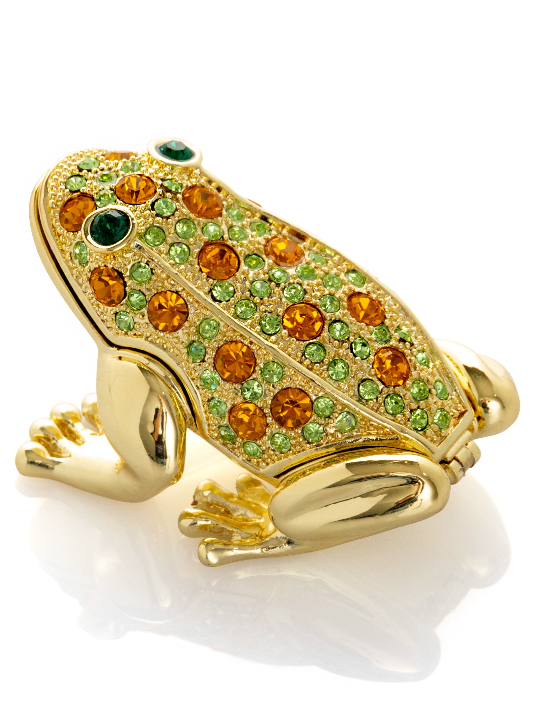 Keren Kopal Gold & Green Frog