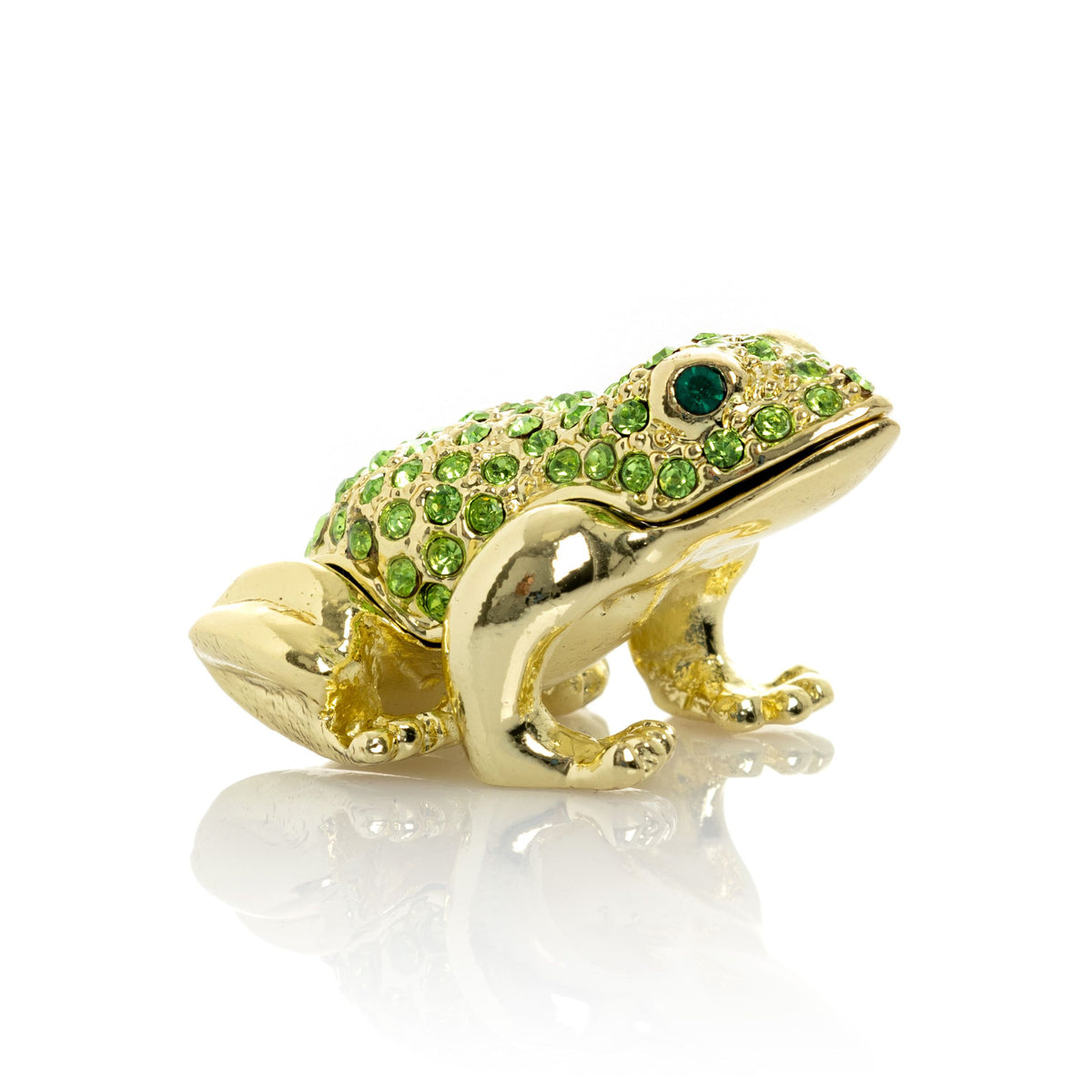 Keren Kopal Green and Gold Sitting Toad