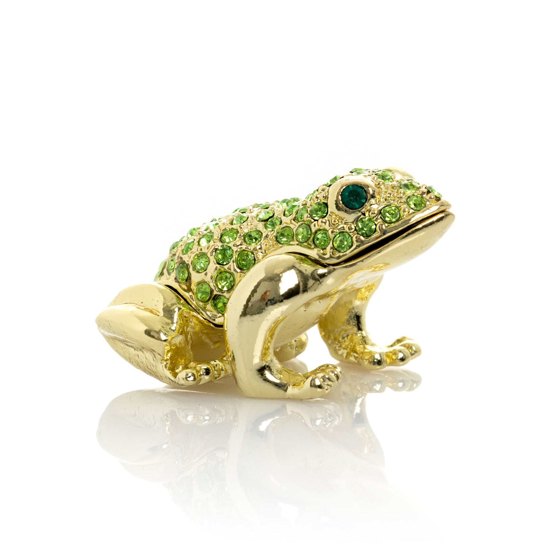 Keren Kopal Green and Gold Sitting Toad