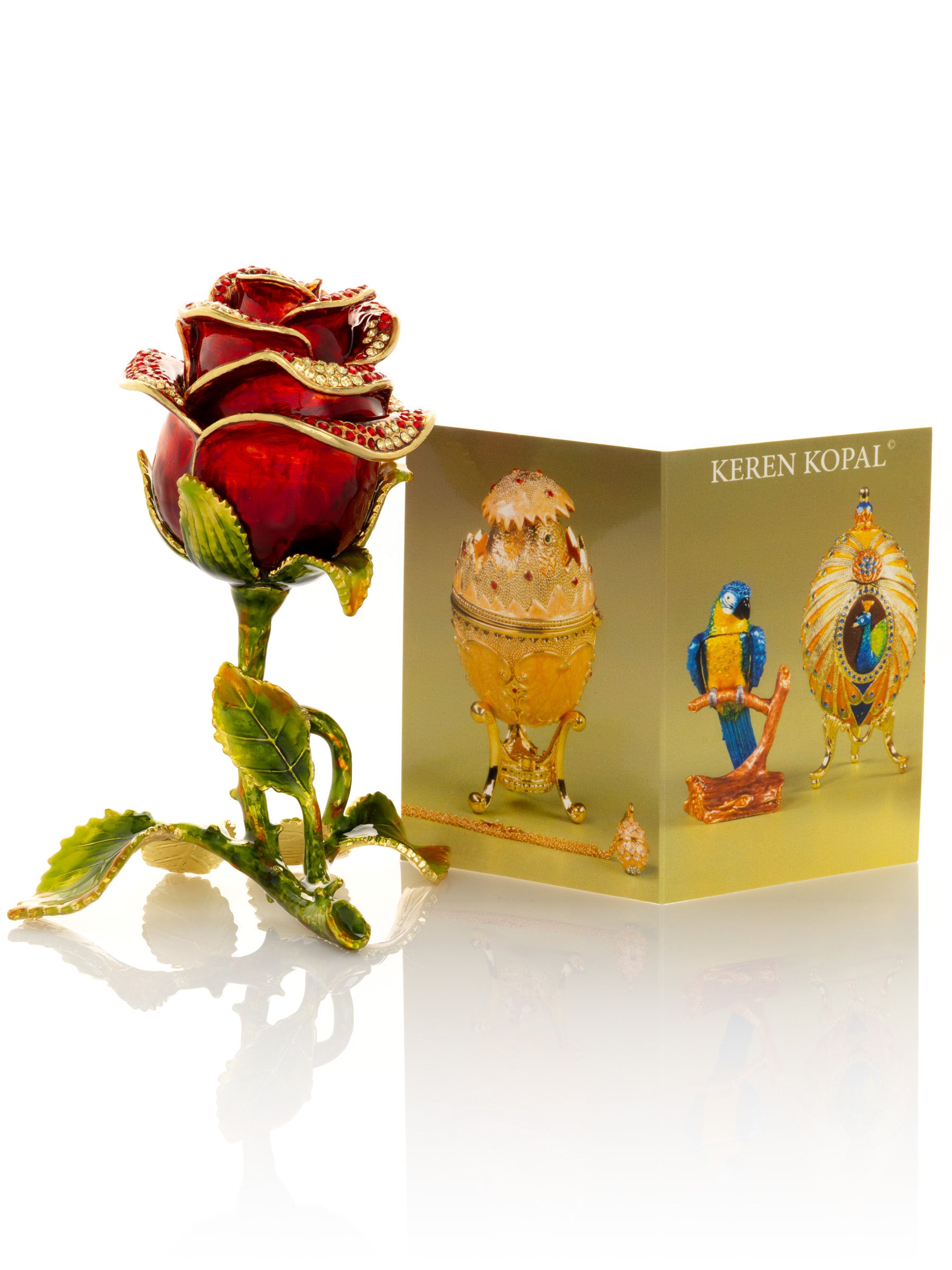 Keren Kopal Valentine Red Rose