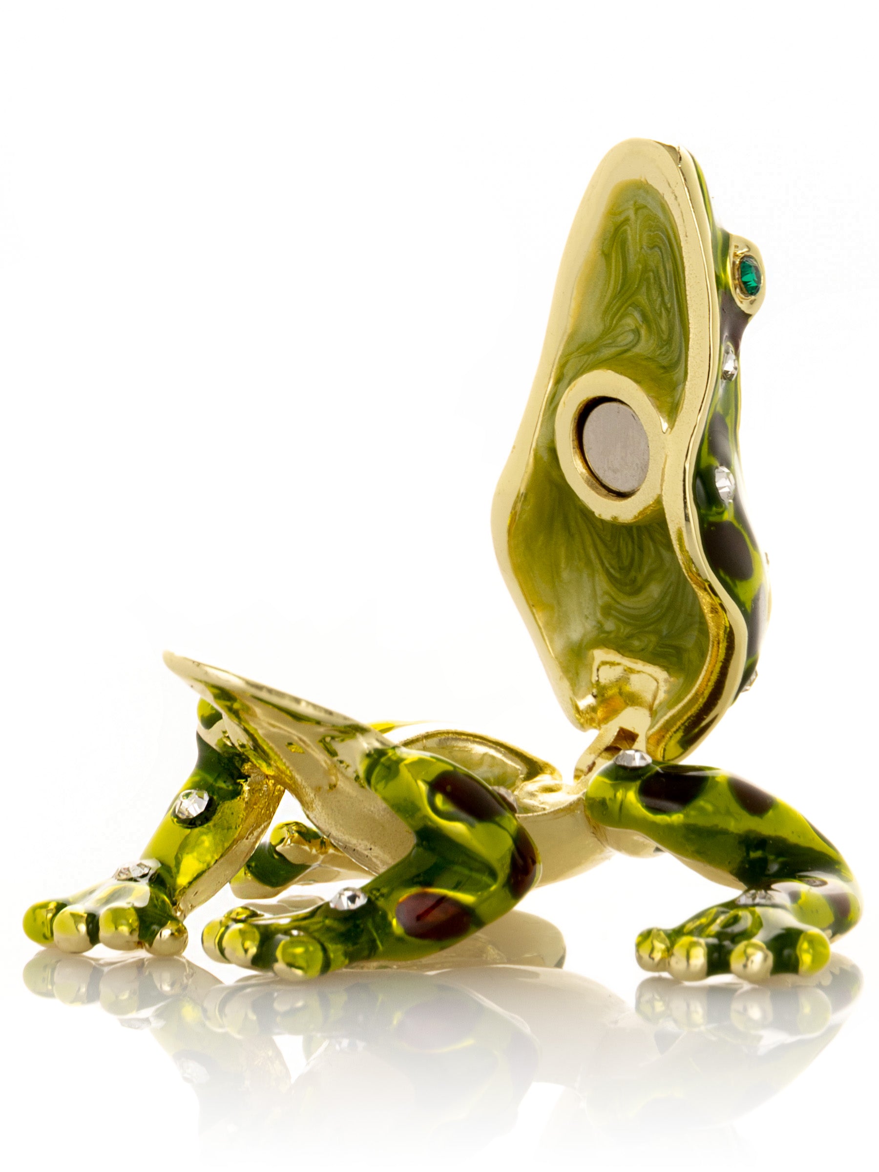 Keren Kopal Green Black Spotted Frog