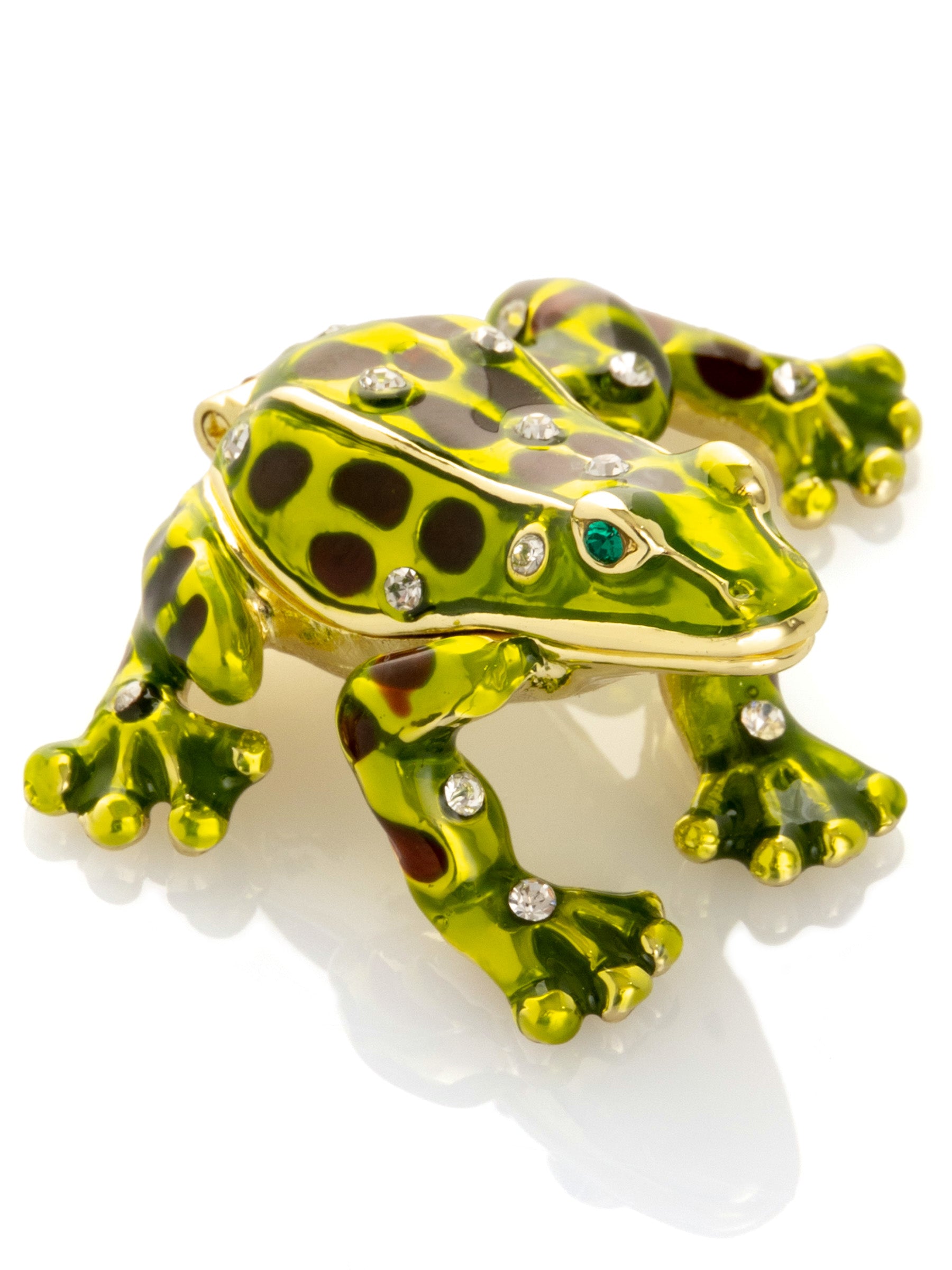 Keren Kopal Green Black Spotted Frog
