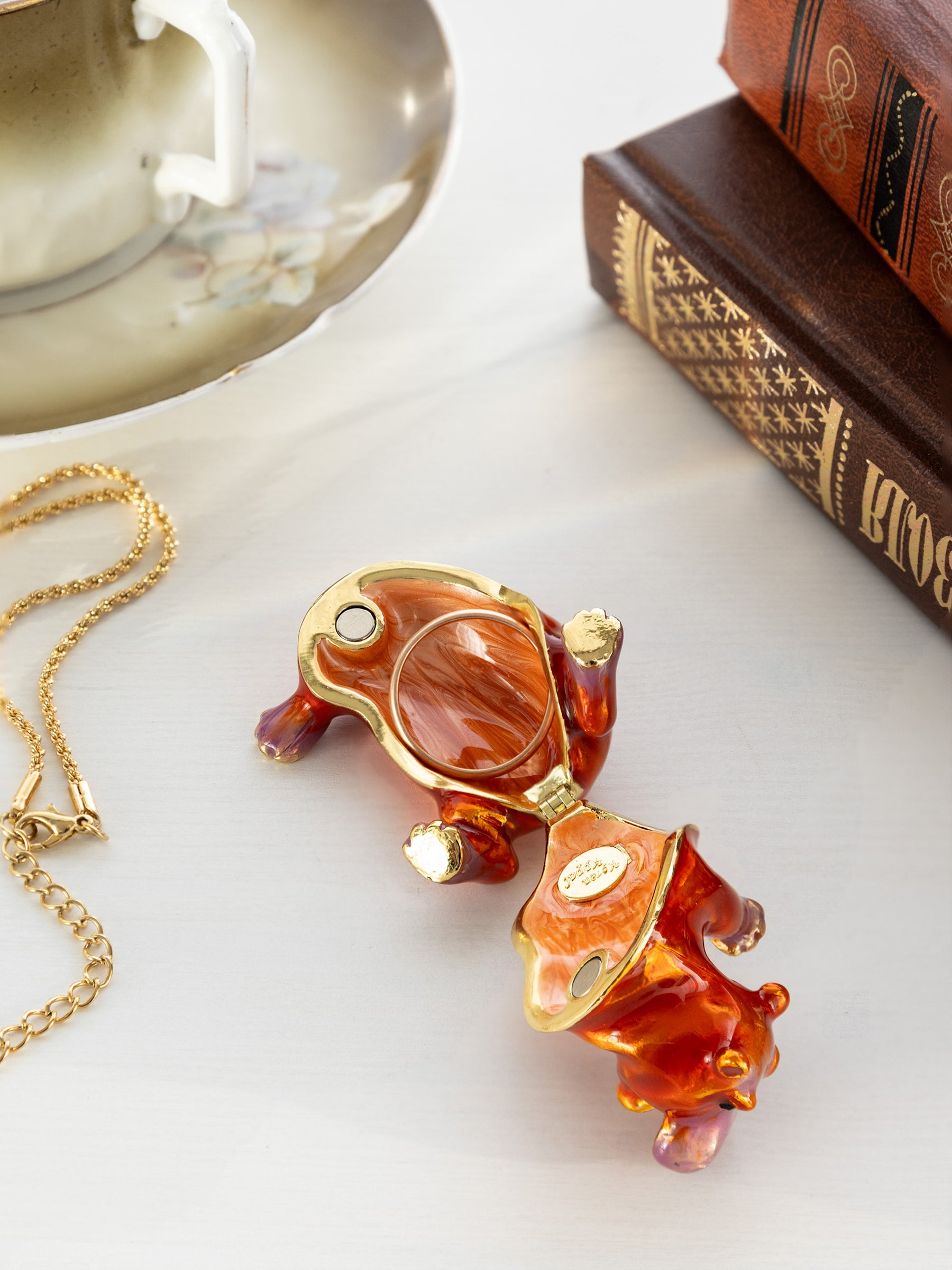 Keren Kopal Happy Hippo Laying on His Back