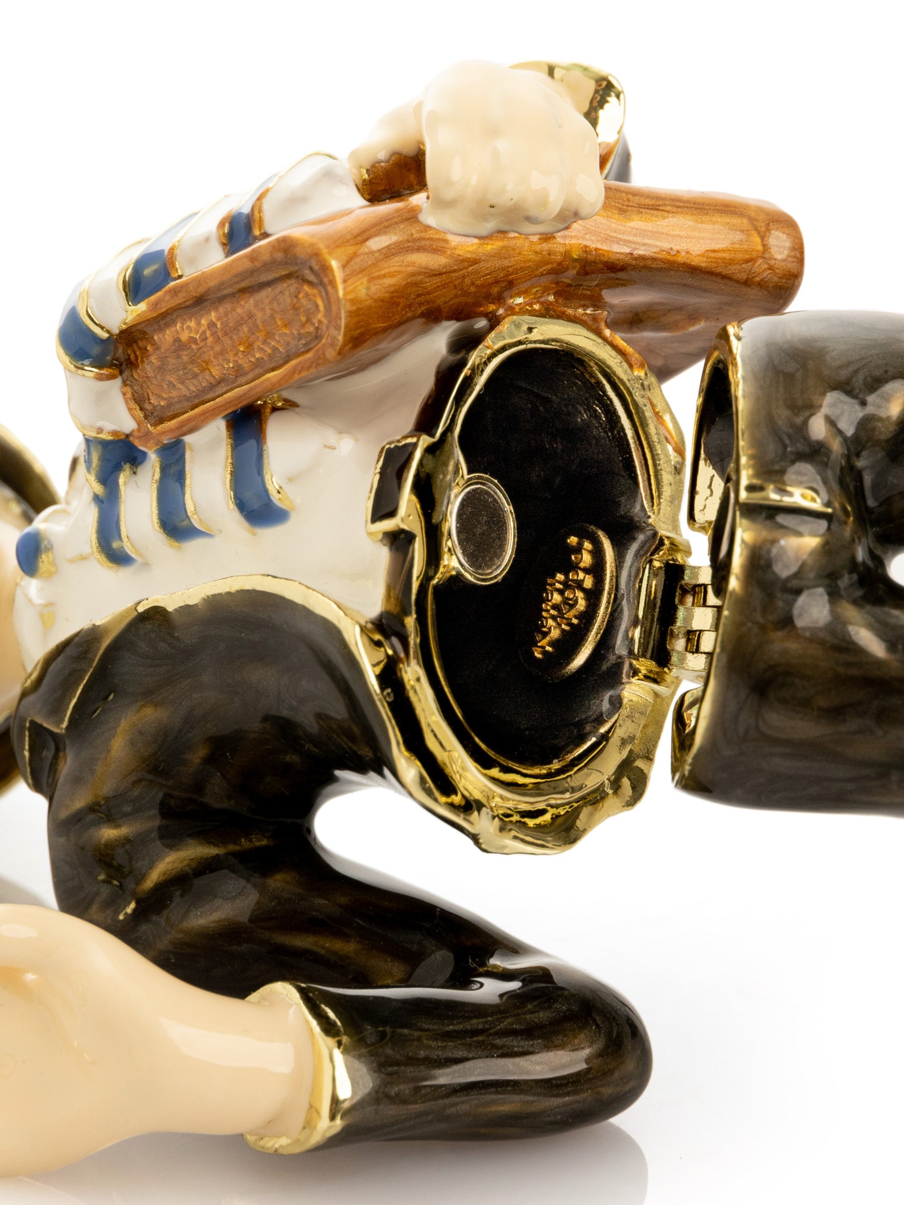 Keren Kopal Clown Lawyer Trinket Box with Book & Scales of Justice