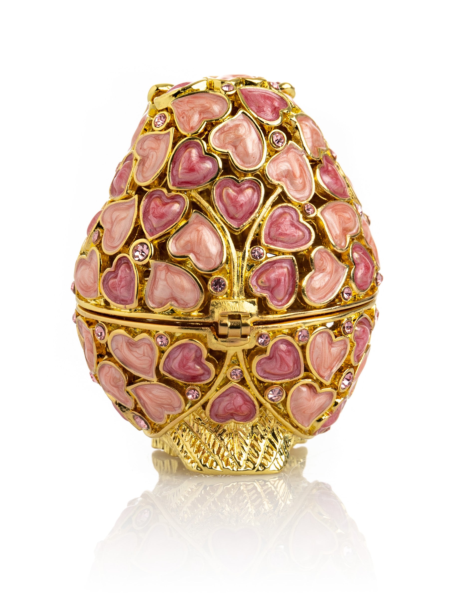 Keren Kopal Golden Owl with Hearts