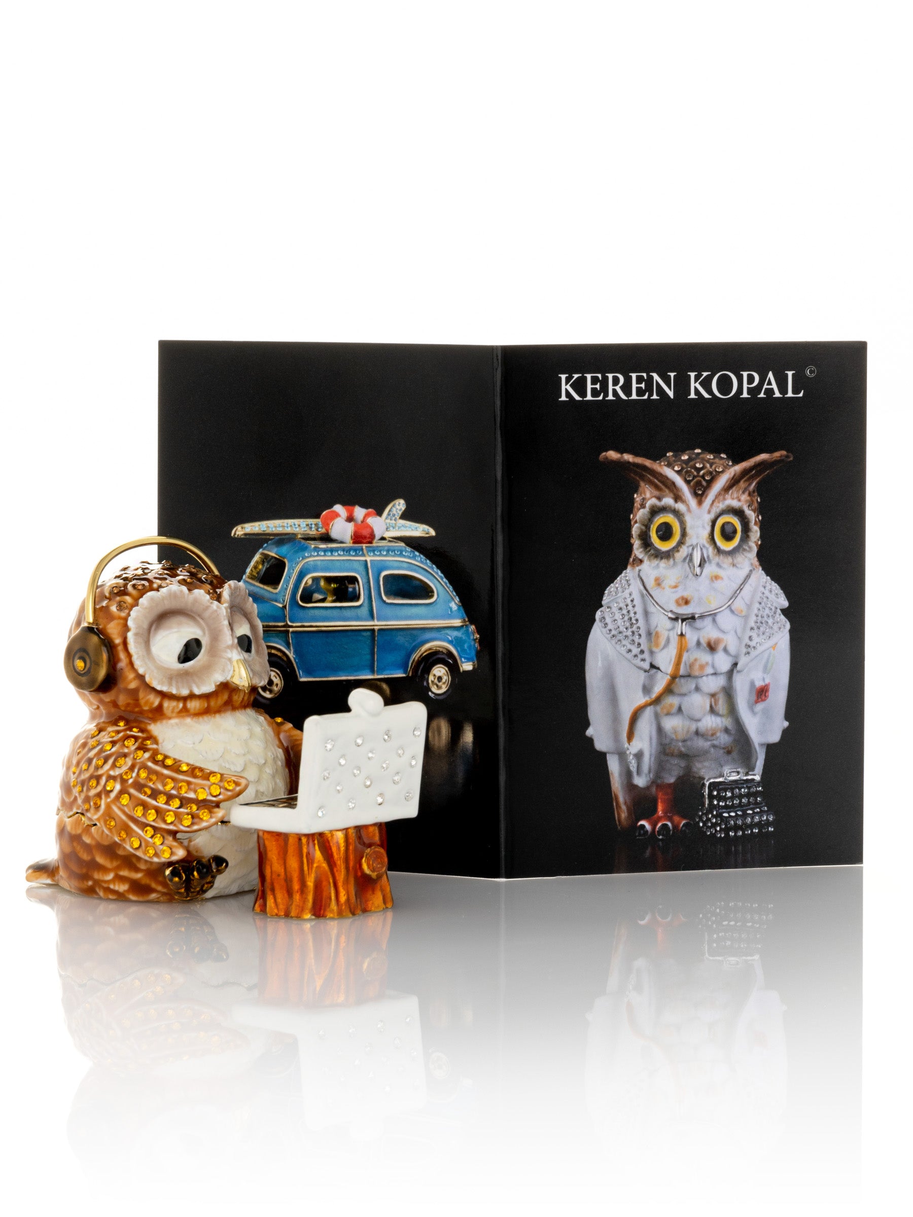 Keren Kopal Owl Computer Gamer