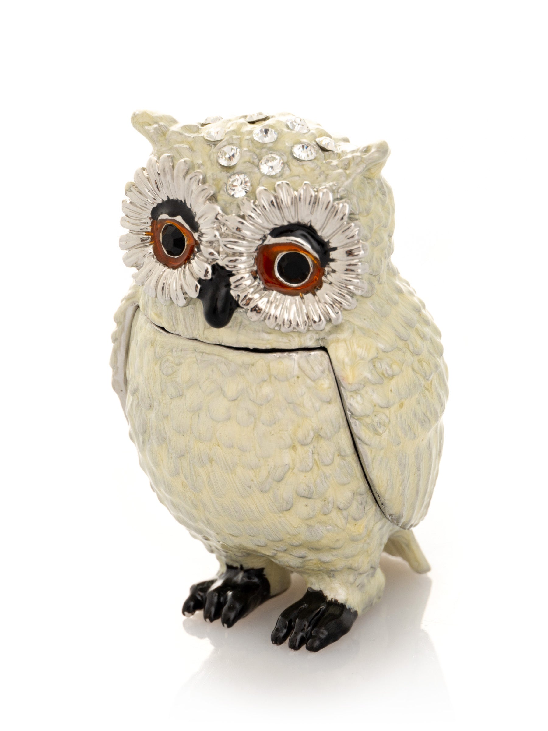 Keren Kopal Silver and White Owl
