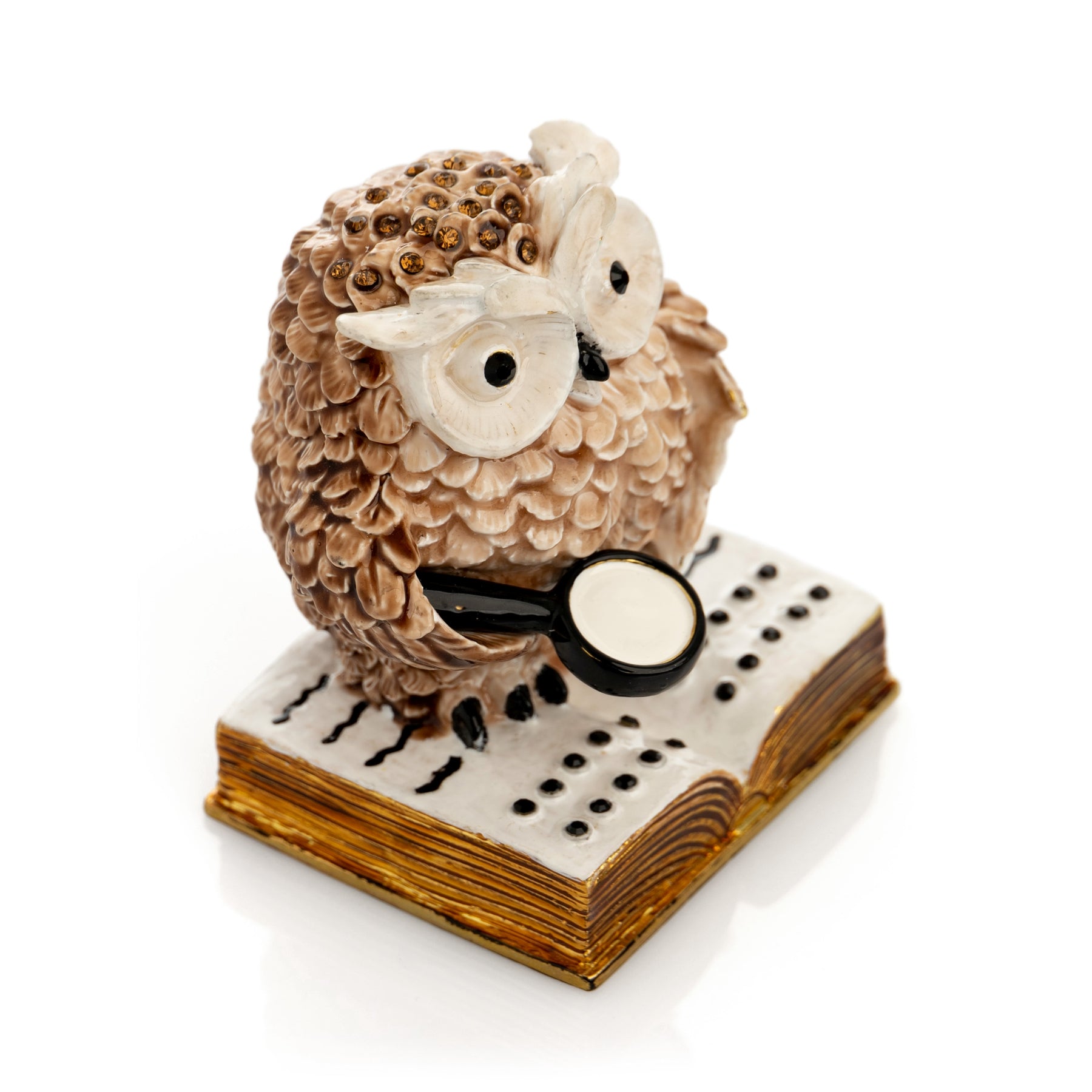 Keren Kopal Owl Reading a Book