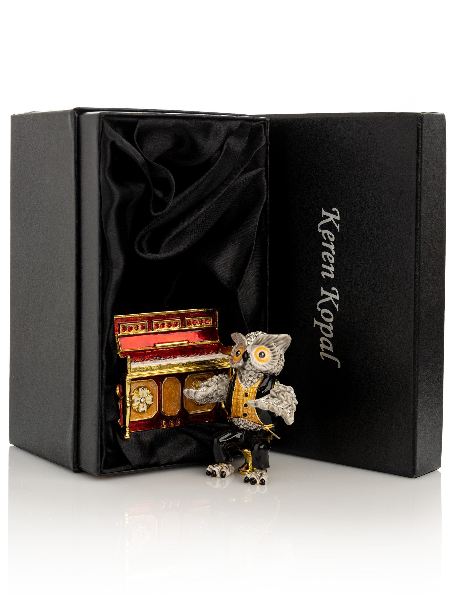 Keren Kopal Owl Playing the Piano