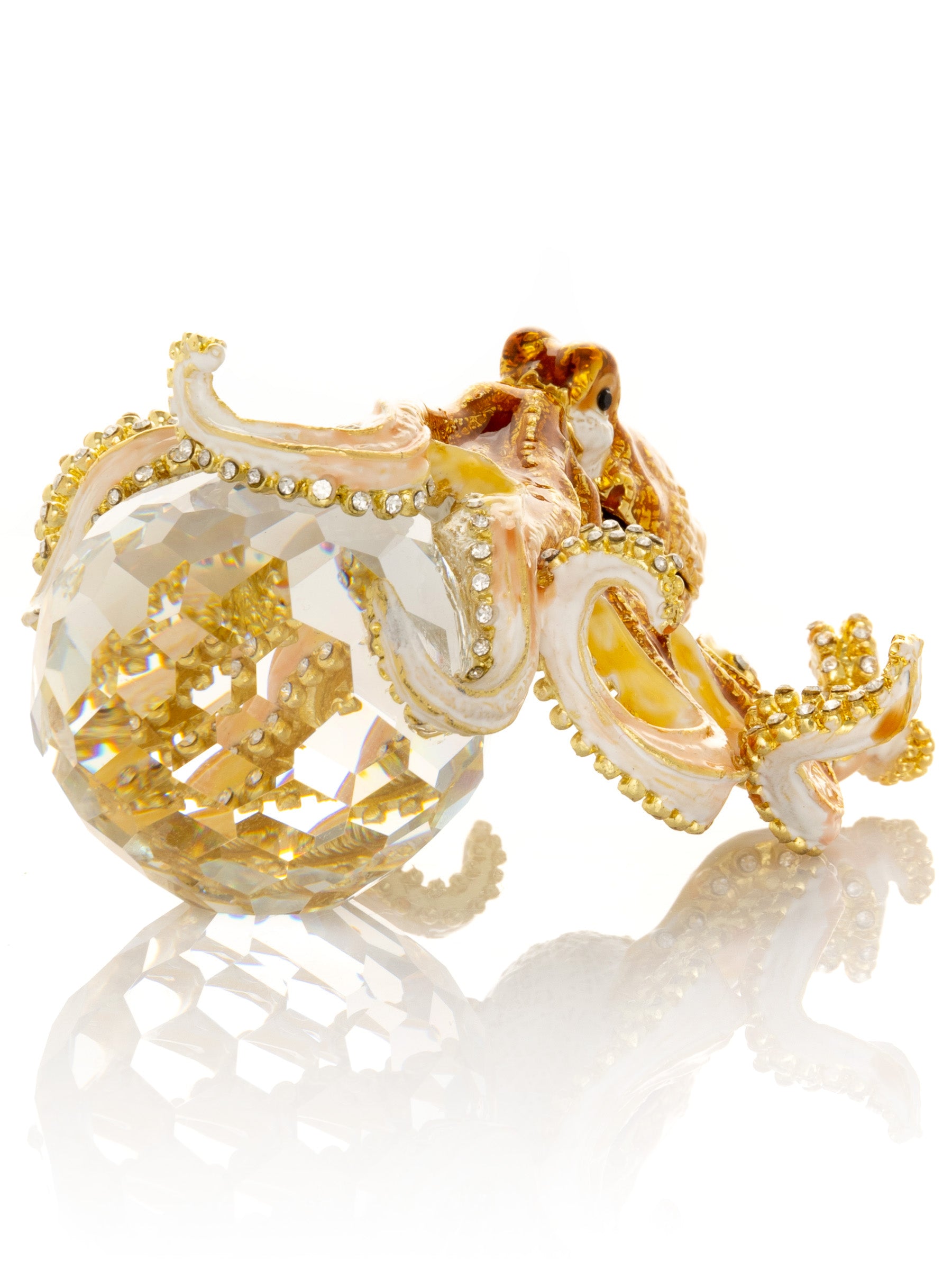 Keren Kopal Crystal Apple with an Octopus