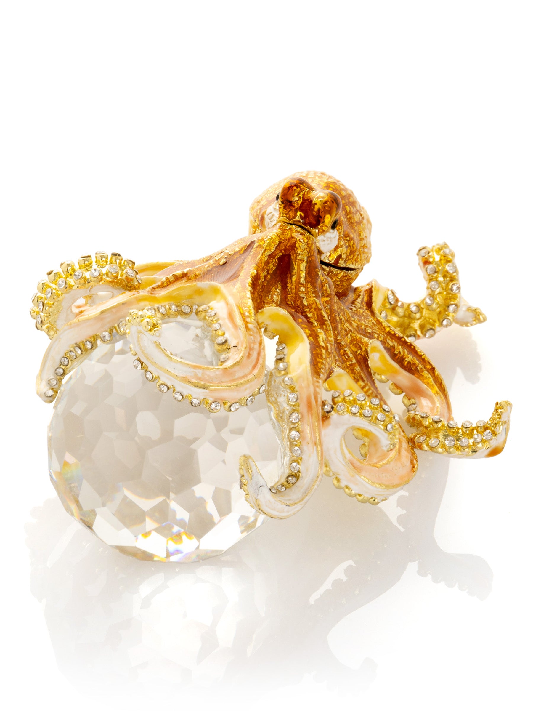 Keren Kopal Crystal Apple with an Octopus