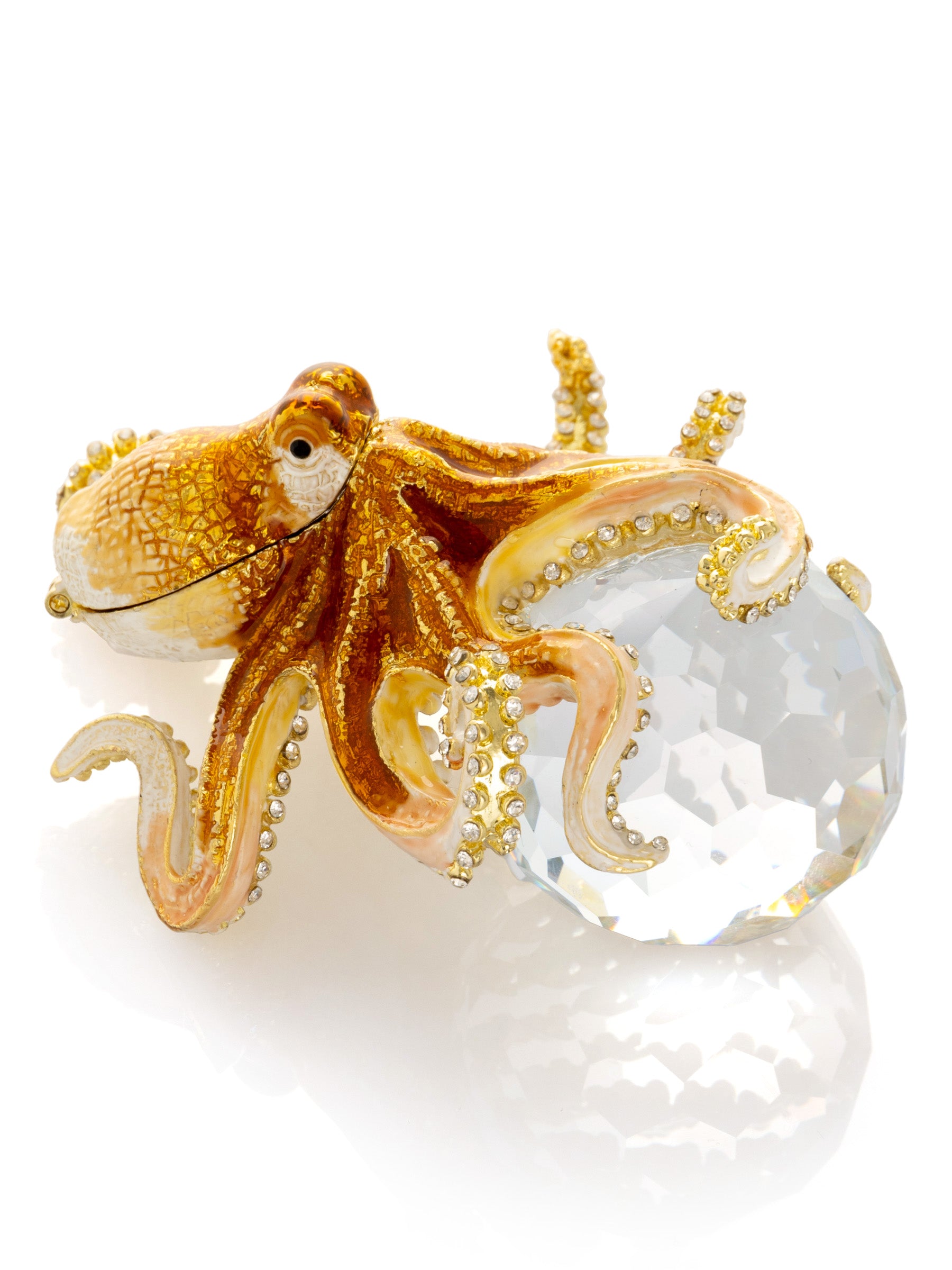 Keren Kopal Crystal Apple with an Octopus