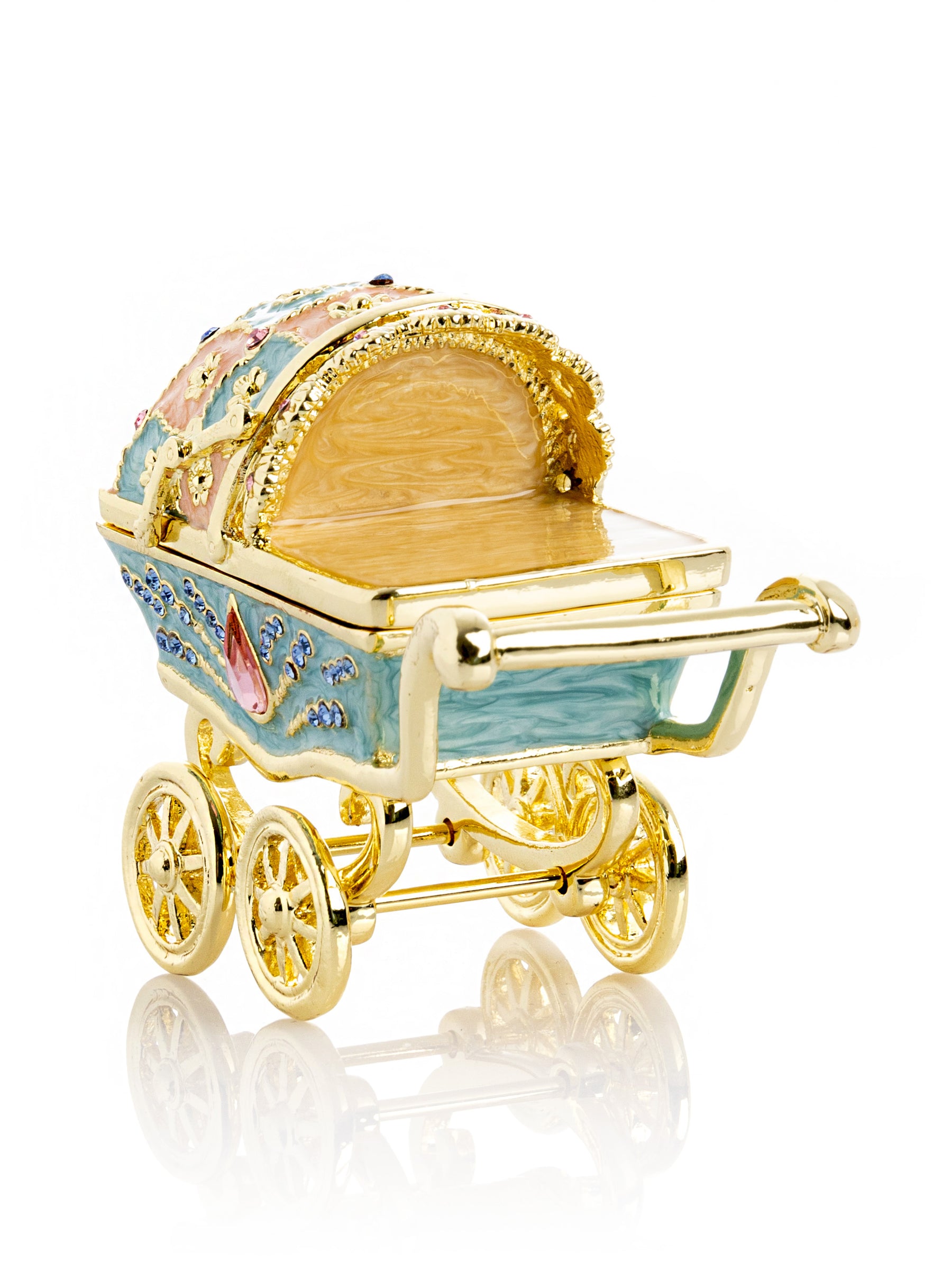 Keren Kopal Baby Carriage trinket box